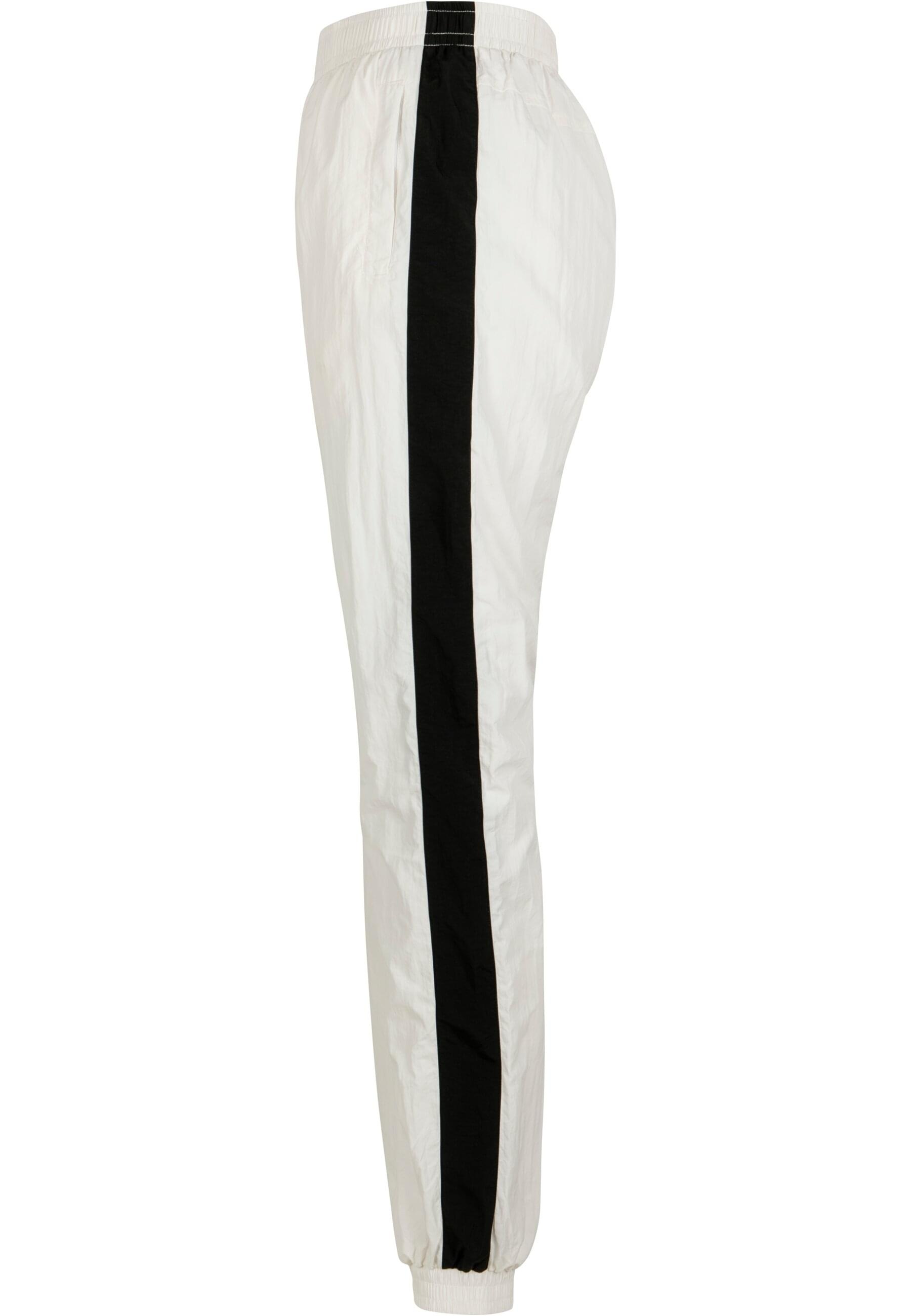 URBAN CLASSICS Stoffhose »Urban Classics Damen Ladies Striped Crinkle Pants«, (1 tlg.)