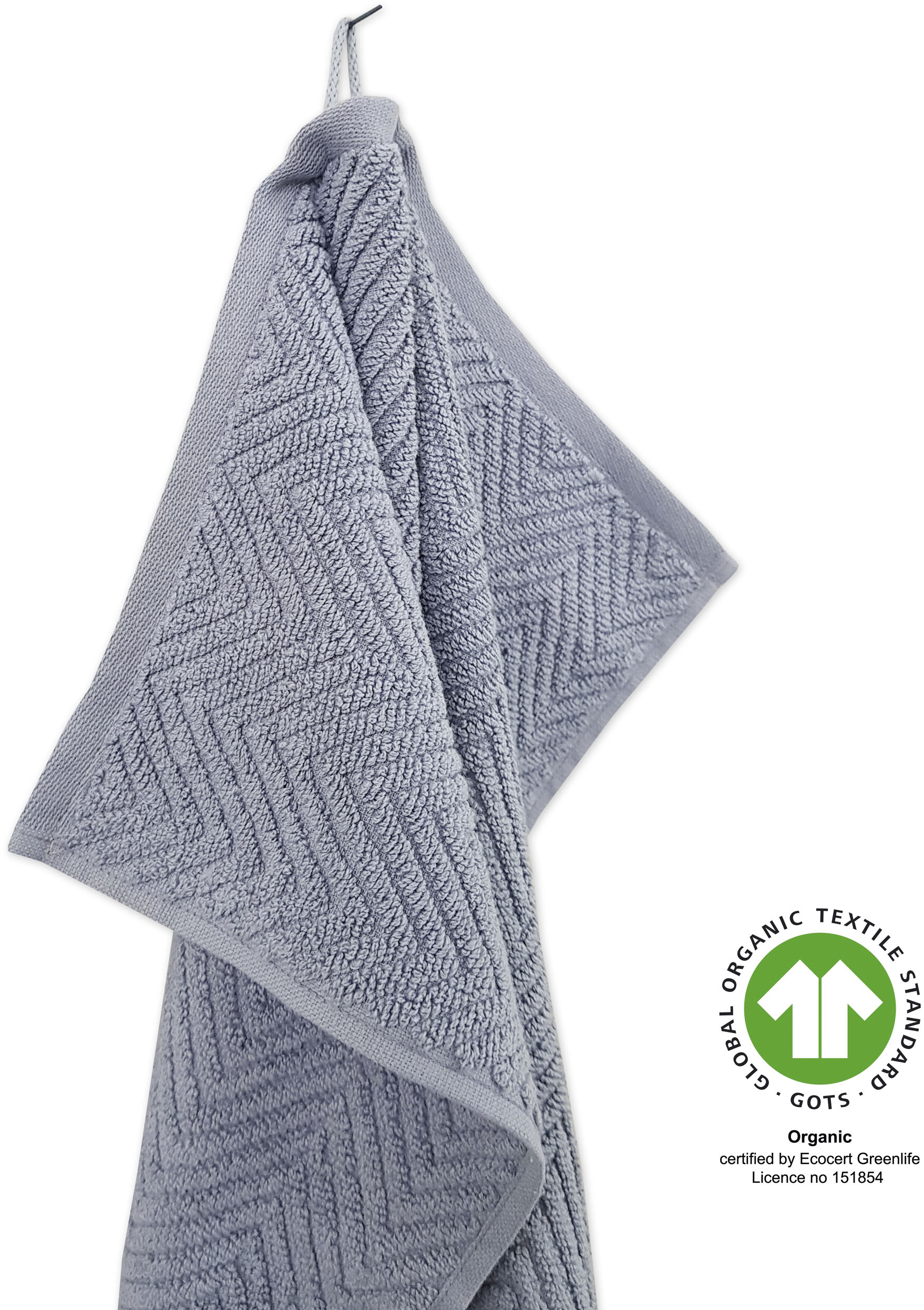 Thumbnail - framsohn frottier Handtuch Set "Ocean Bio" hergestellt in Österreich, mit Kordel, gedrehter Bauschzwirn