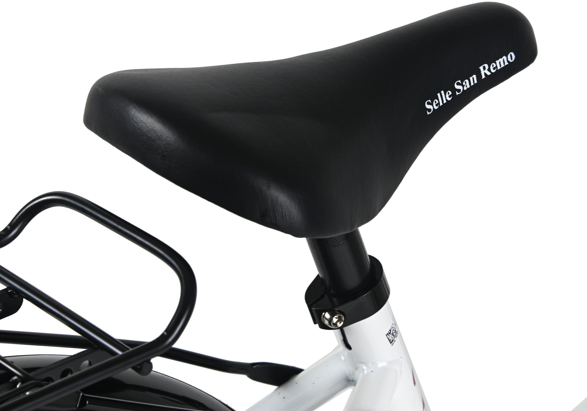 Dacapo Kinderfahrrad »20" Cindy Weiß 1 Gang RH 27 cm mit Beleuchtung - Ab 6 Jahre« 1 Gang ohne Schaltung