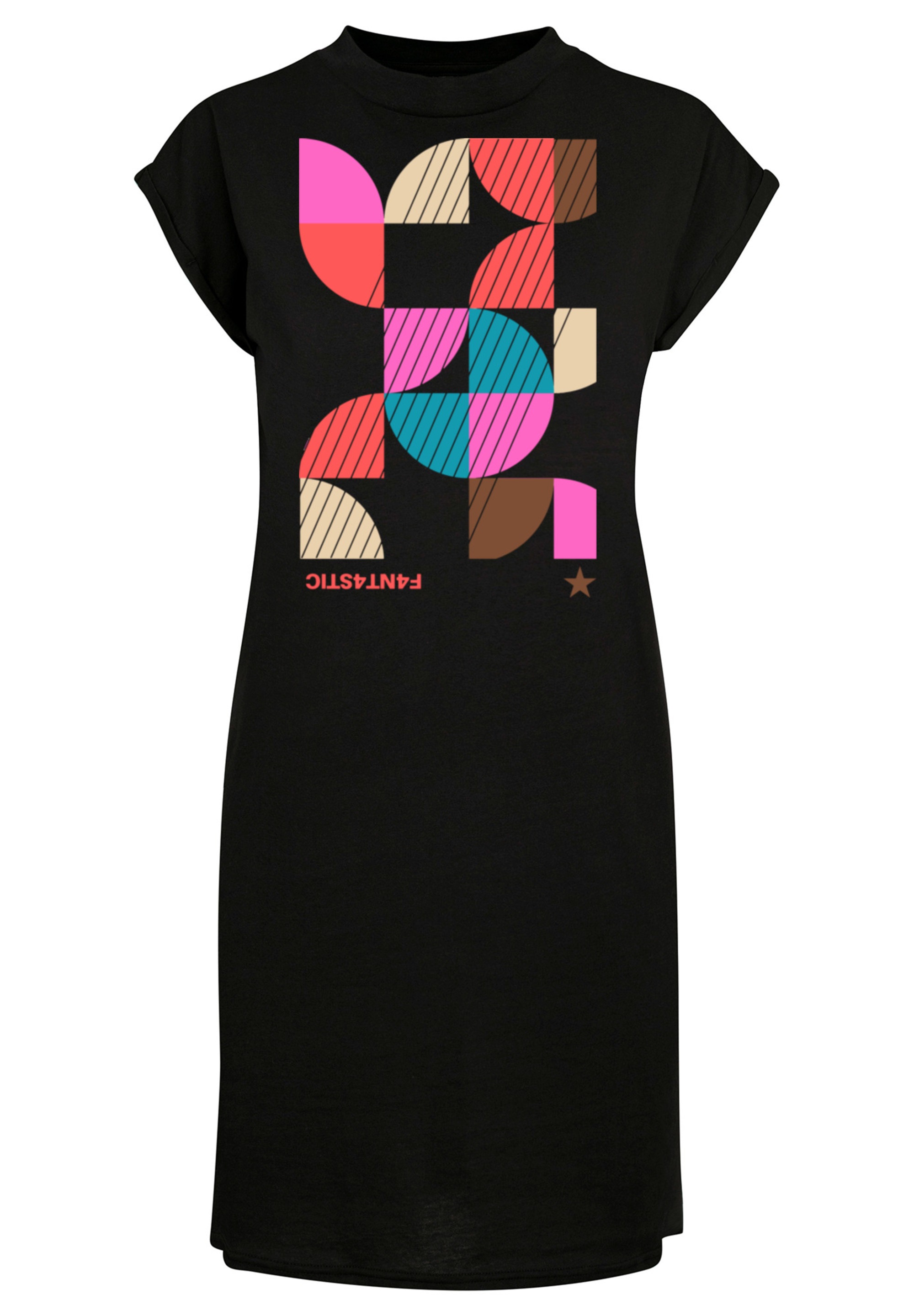 F4NT4STIC Shirtkleid "Abstrakt DRESS", Print günstig online kaufen