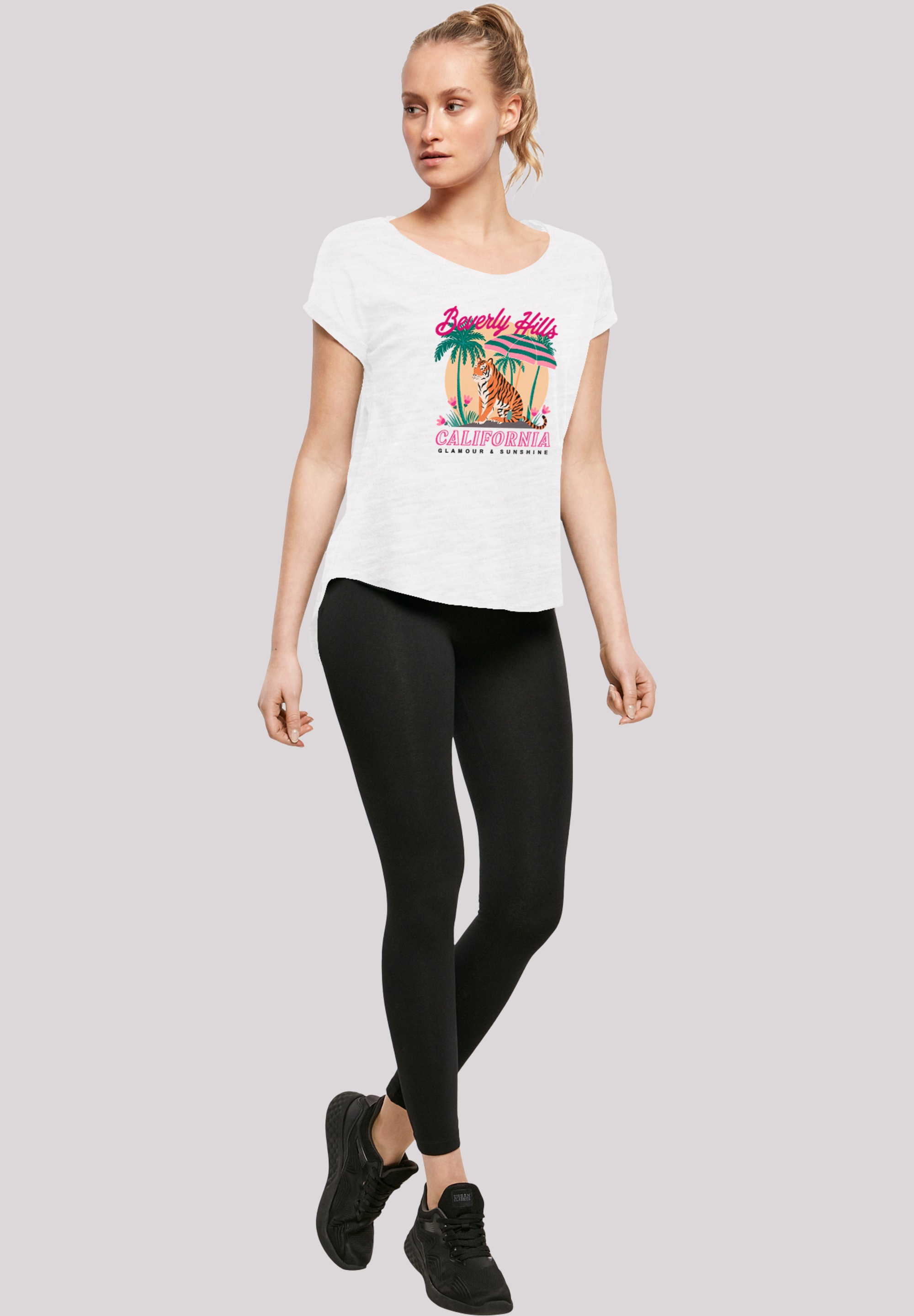 F4NT4STIC T-Shirt »Beverly Hills California Glamour Summer«, Premium Qualität