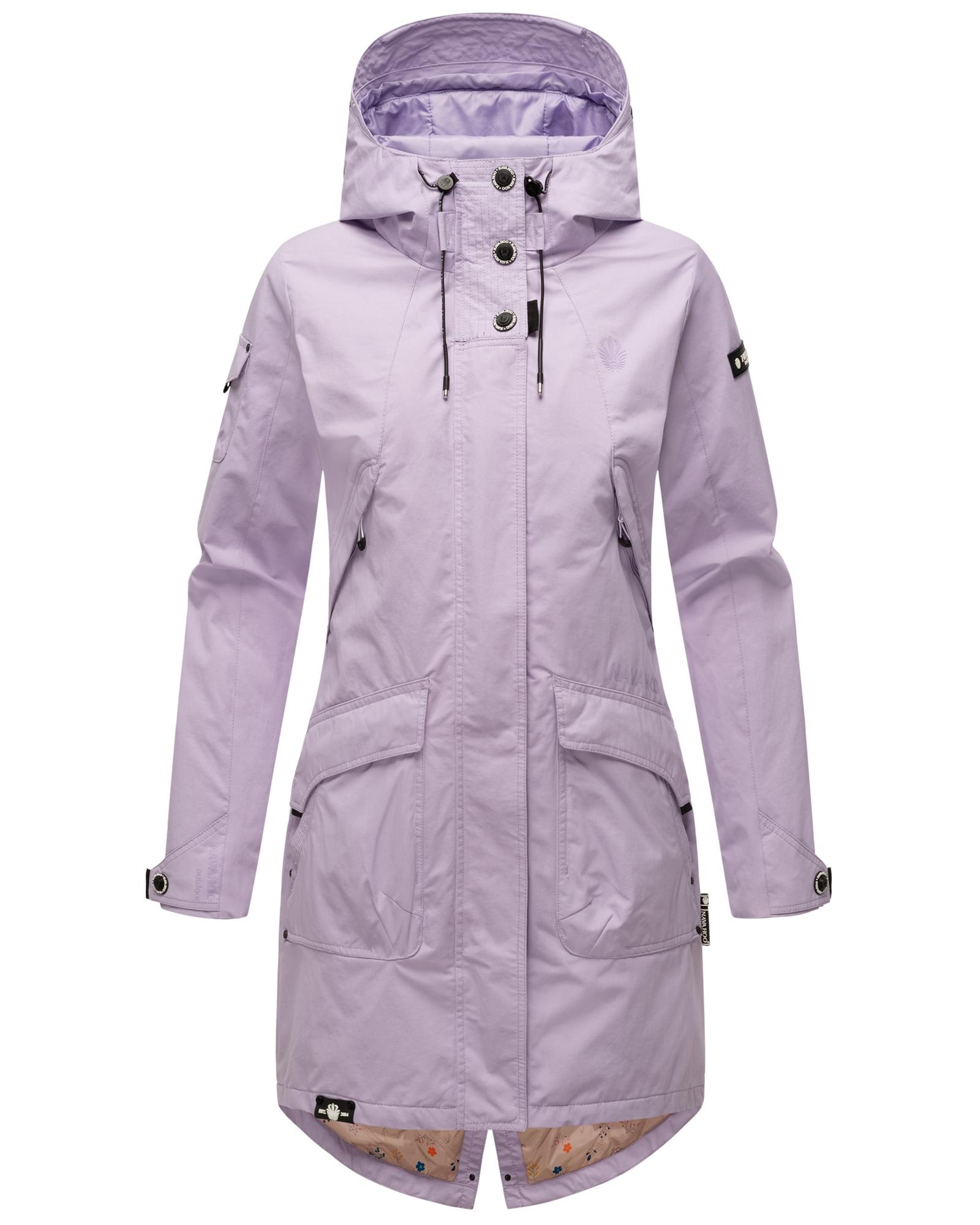 Navahoo Outdoorjacke »Pfefferschote«, mit Kapuze, moderne Damen Übergangsjacke mit Kapuze