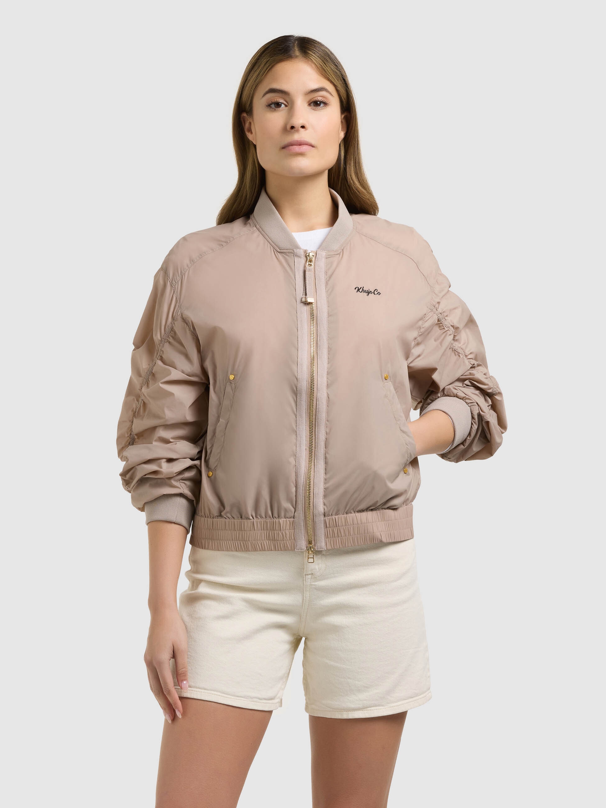 khujo Blouson »TUVAY« ohne Kapuze