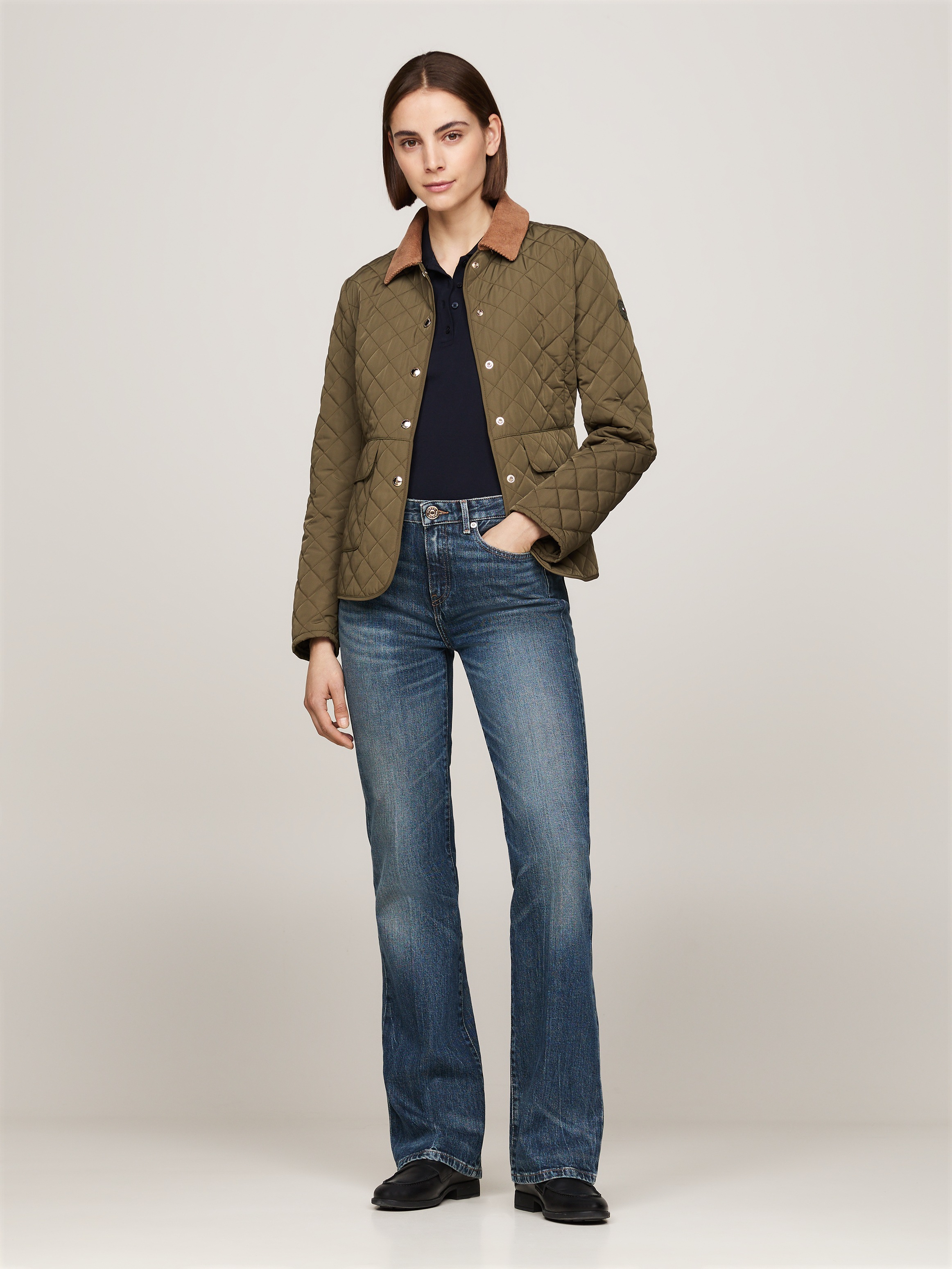 Tommy Hilfiger Steppjacke, mit Logoprägung