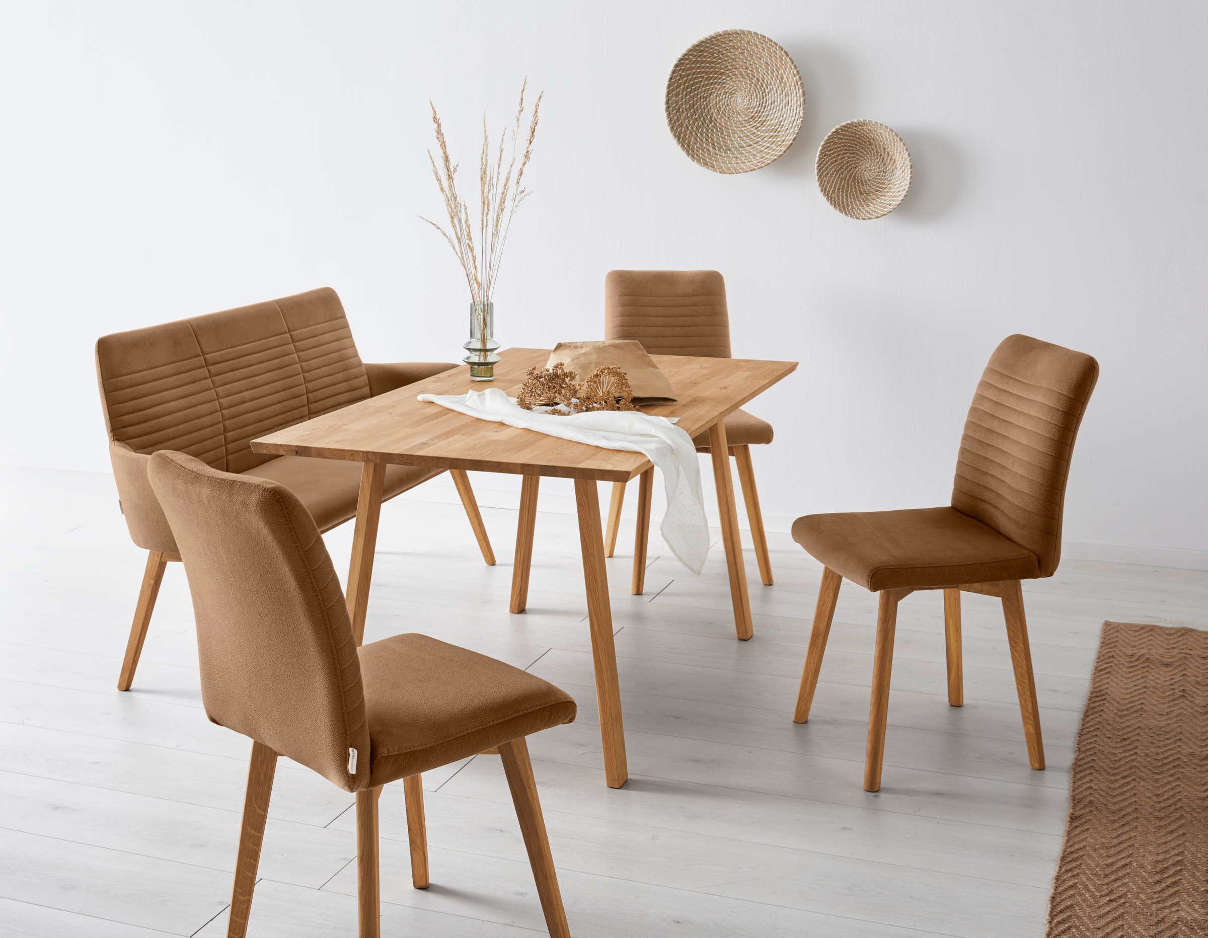 OTTO products Sitzbank "Alessja" 1 tlg. Breite 160 cm, Bezug aus Microfaser günstig online kaufen