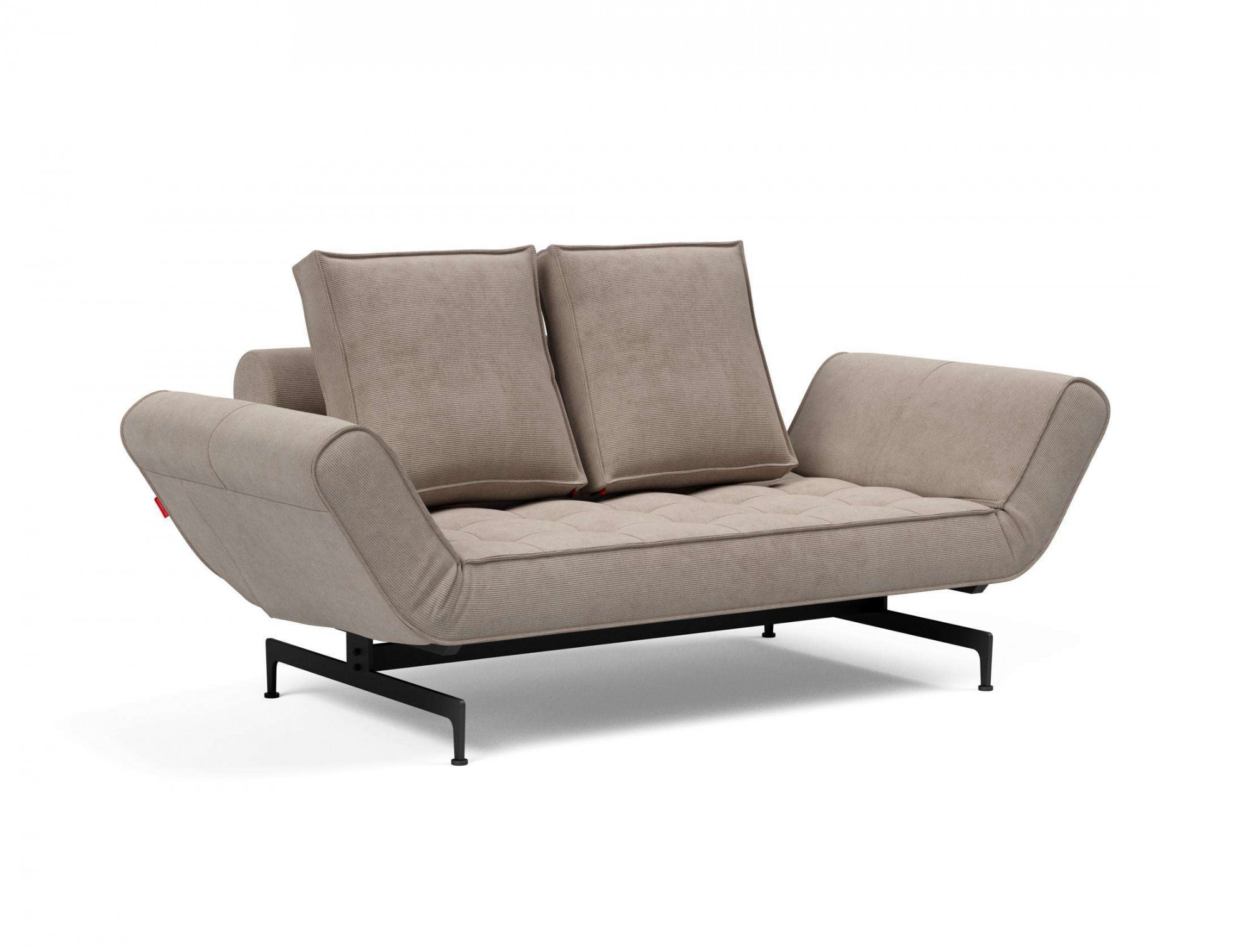 INNOVATION LIVING ™ 3-Sitzer »Ghia Schlafsofa«, eine große Liegefläche mit geringer Stellfläche, beidseitig abklappbar