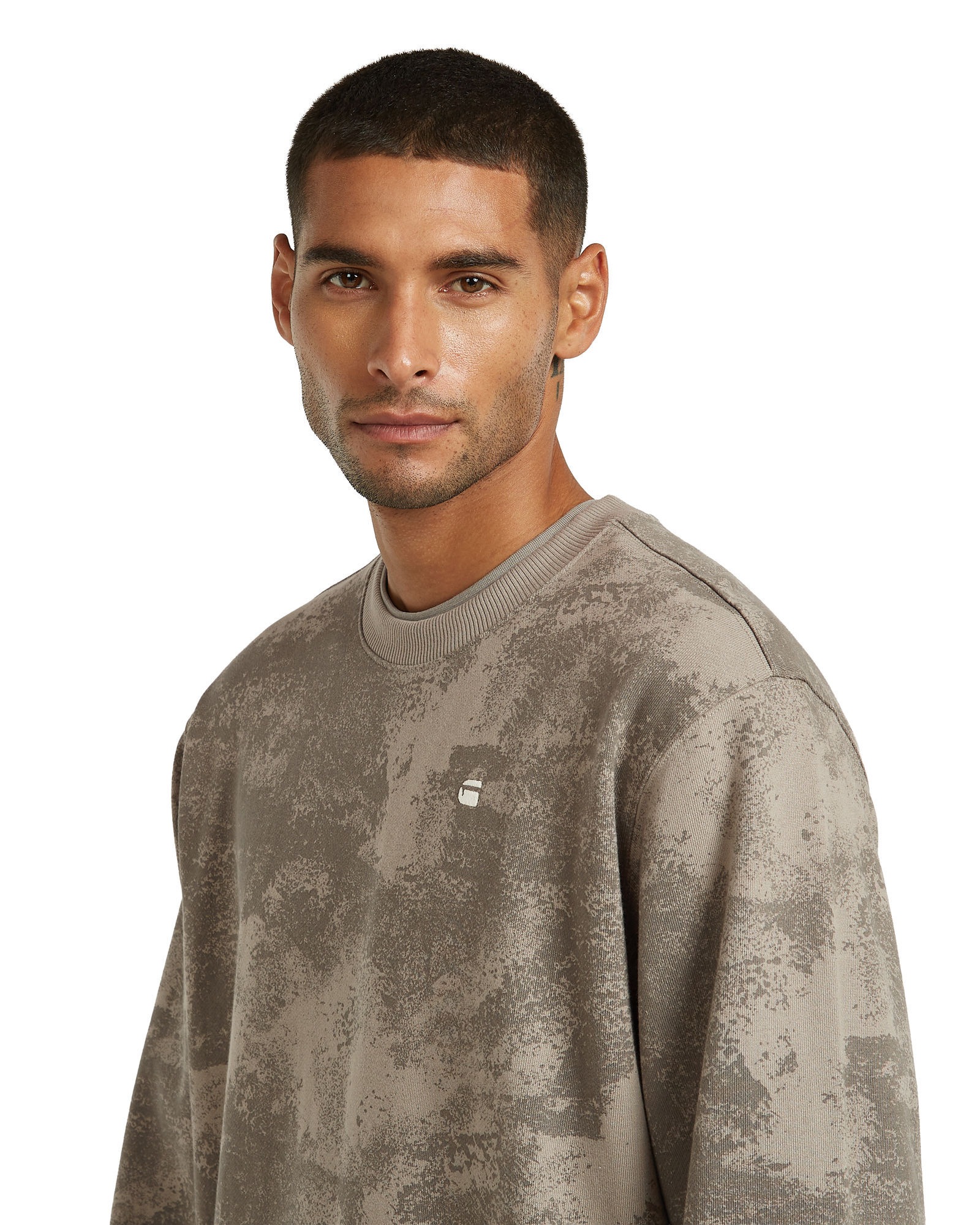G-star Sweat-shirt D29294-e209 Elephant Skin Archival Texture 2XL Homme 3
