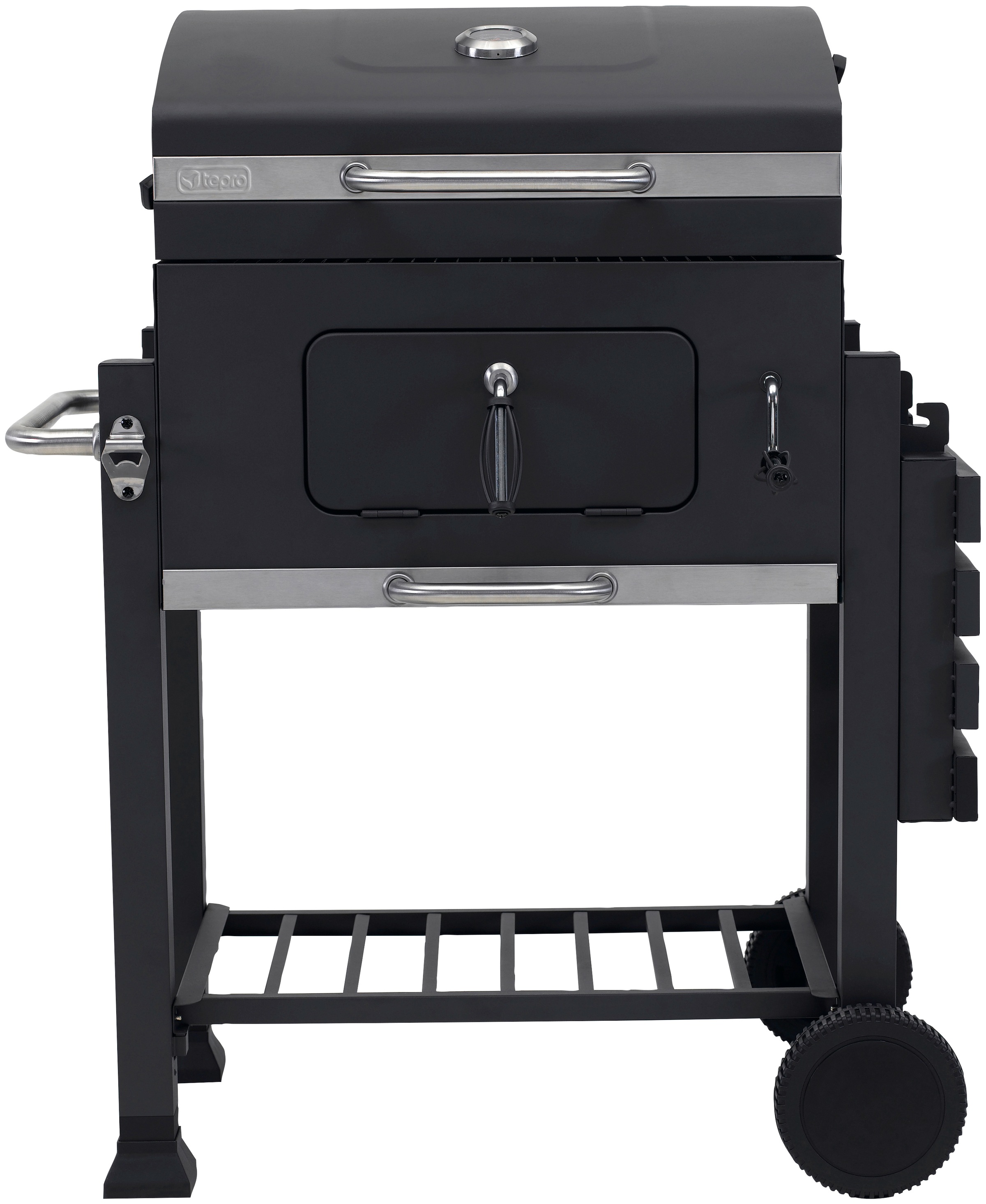 Tepro Holzkohlegrill »Grillwagen Toronto Click«, BxTxH: 115x67x107 cm