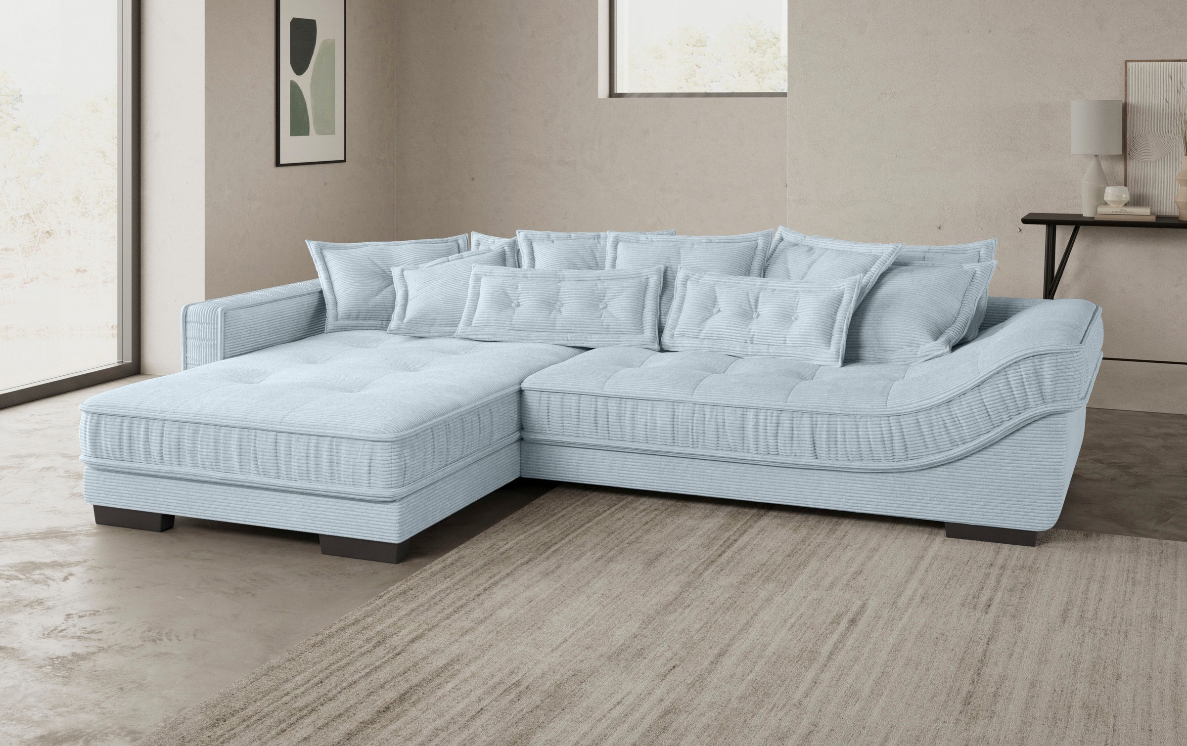 Mr. Couch Ecksofa "Diwan II DuraFlex L-Form", DuraFlex-Kaltschaumpolsterung günstig online kaufen