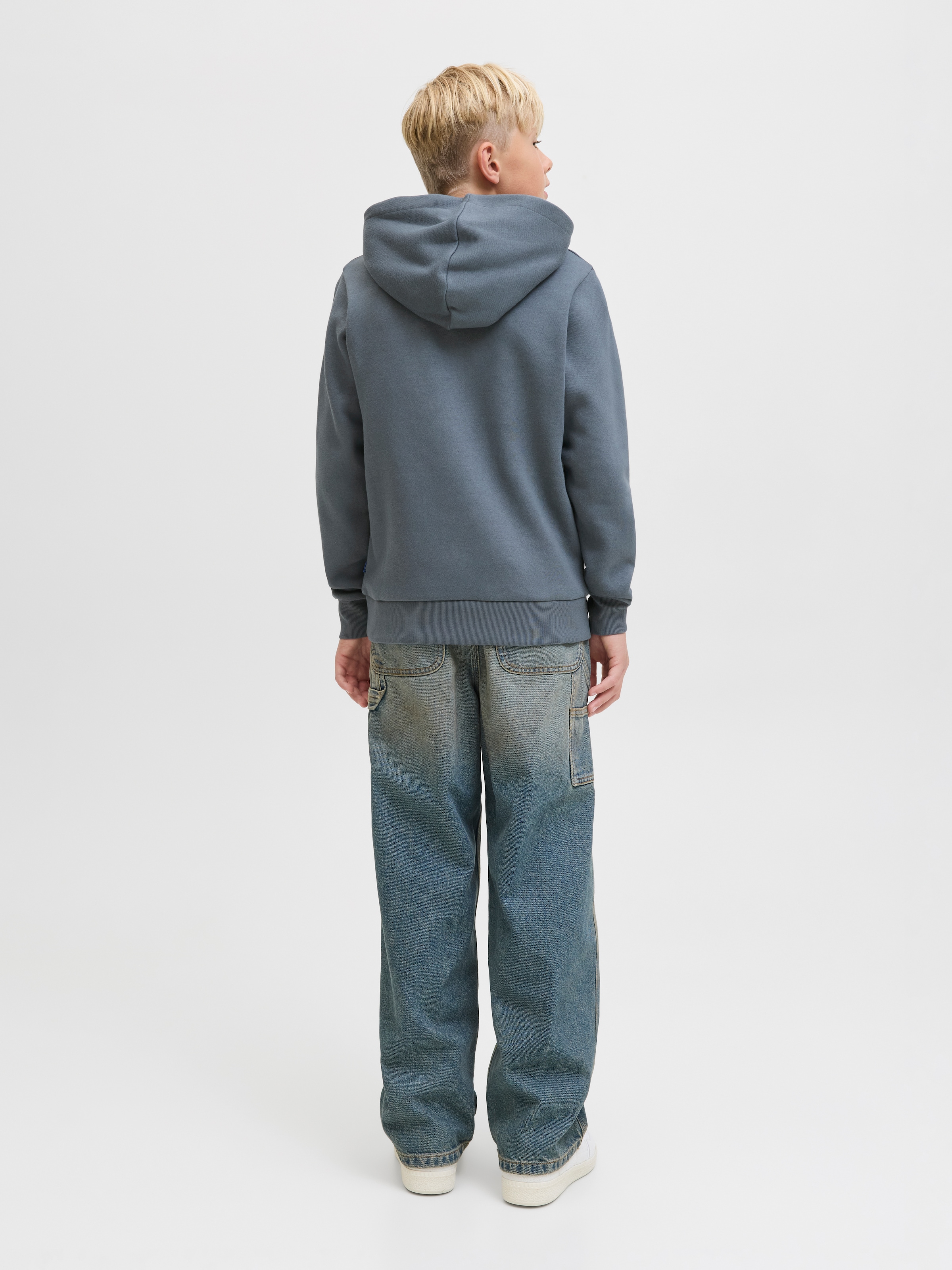 Jack & Jones Junior Kapuzensweatshirt »JJELOGO SWEAT HOOD 2 COL AW25 NOOS JNR«