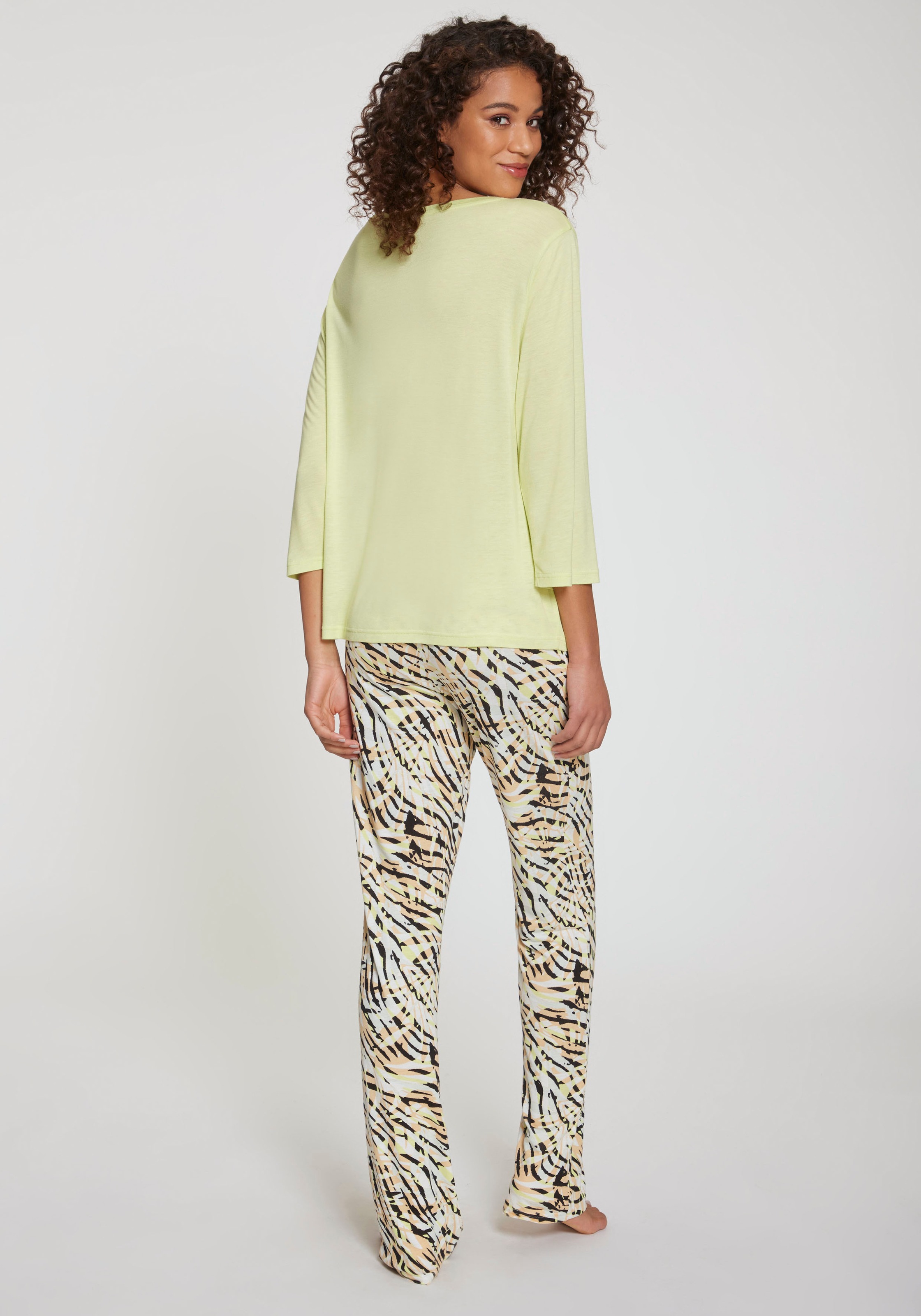 Vivance Dreams Pyjama 2 Stk. tlg., mit Allover-Druck günstig online kaufen