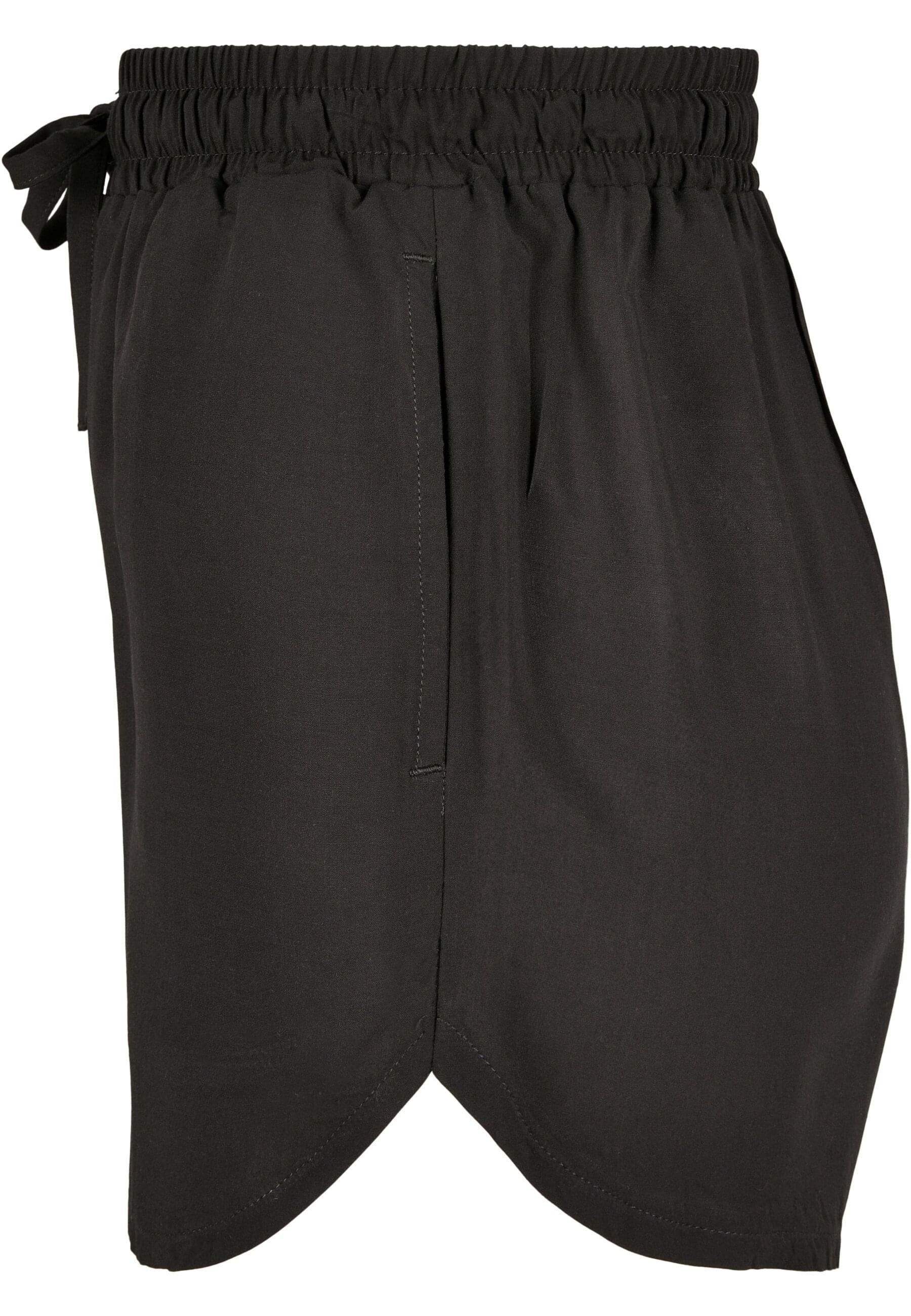 URBAN CLASSICS Stoffhose »Urban Classics Damen Ladies Viscose Resort Shorts«, (1 tlg.)
