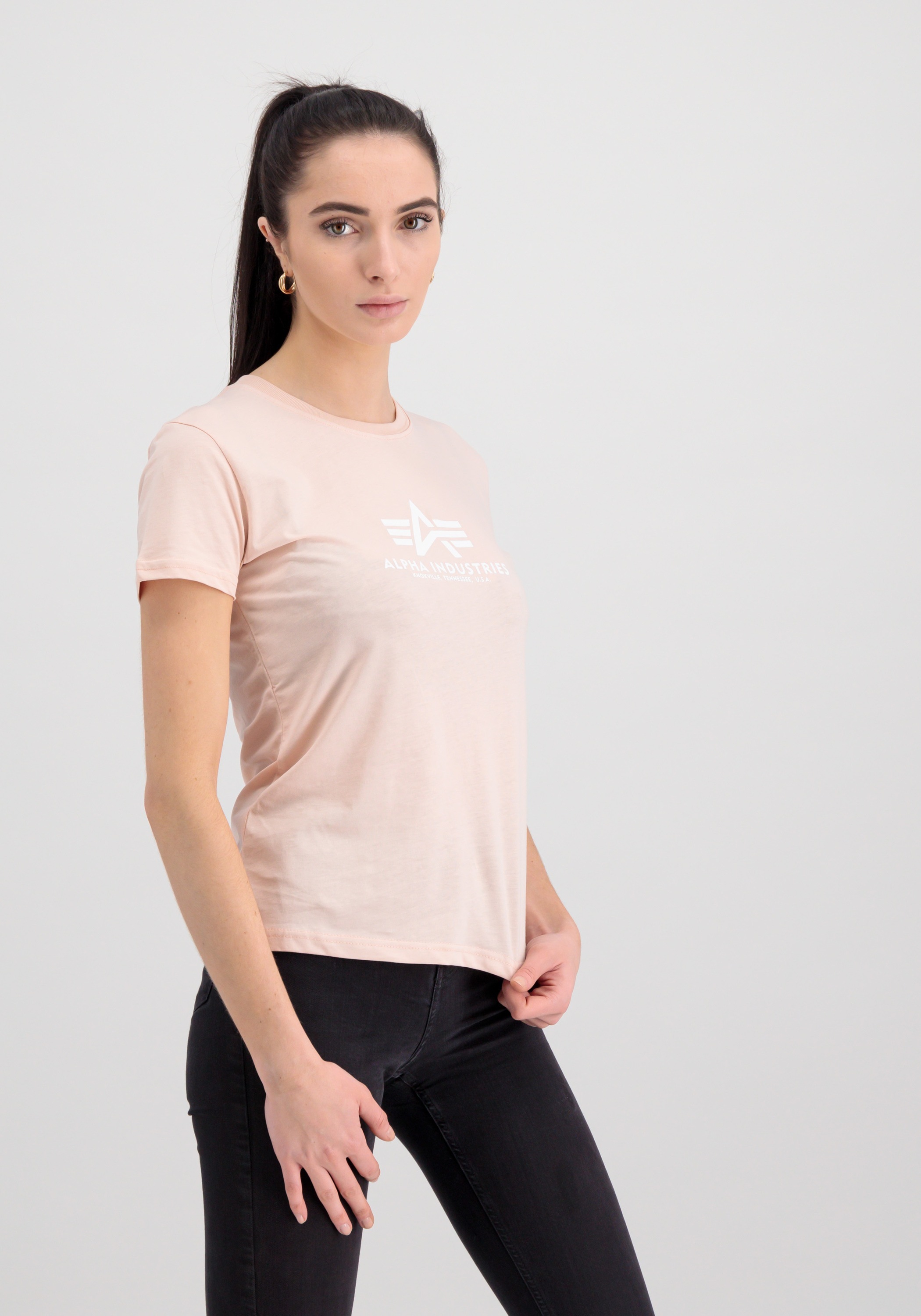 Alpha Industries T-Shirt "Alpha Industries Women - T-Shirts New Basic T-Shi günstig online kaufen