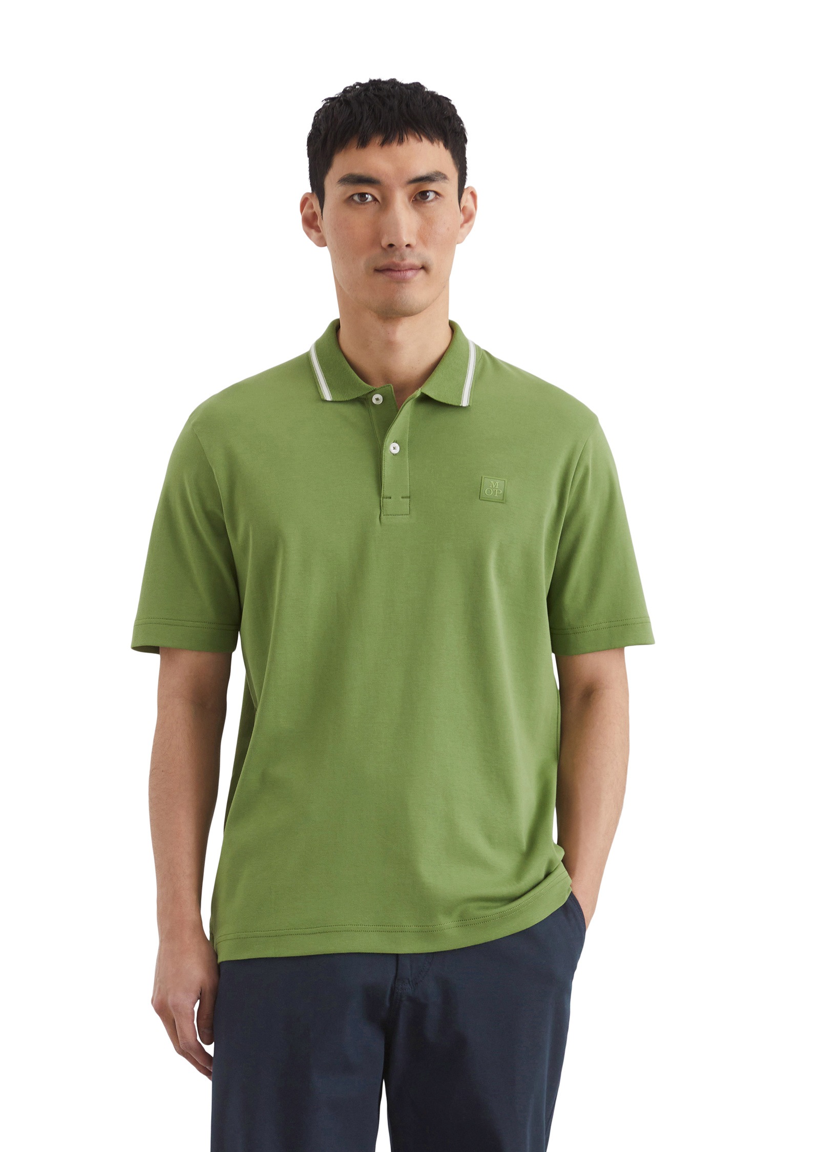 Marc OPolo Poloshirt "aus reiner Bio-Baumwolle" günstig online kaufen