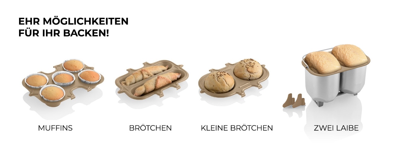 eta Brotbackautomat »Duplica II Origin« 24 Programme 850 W