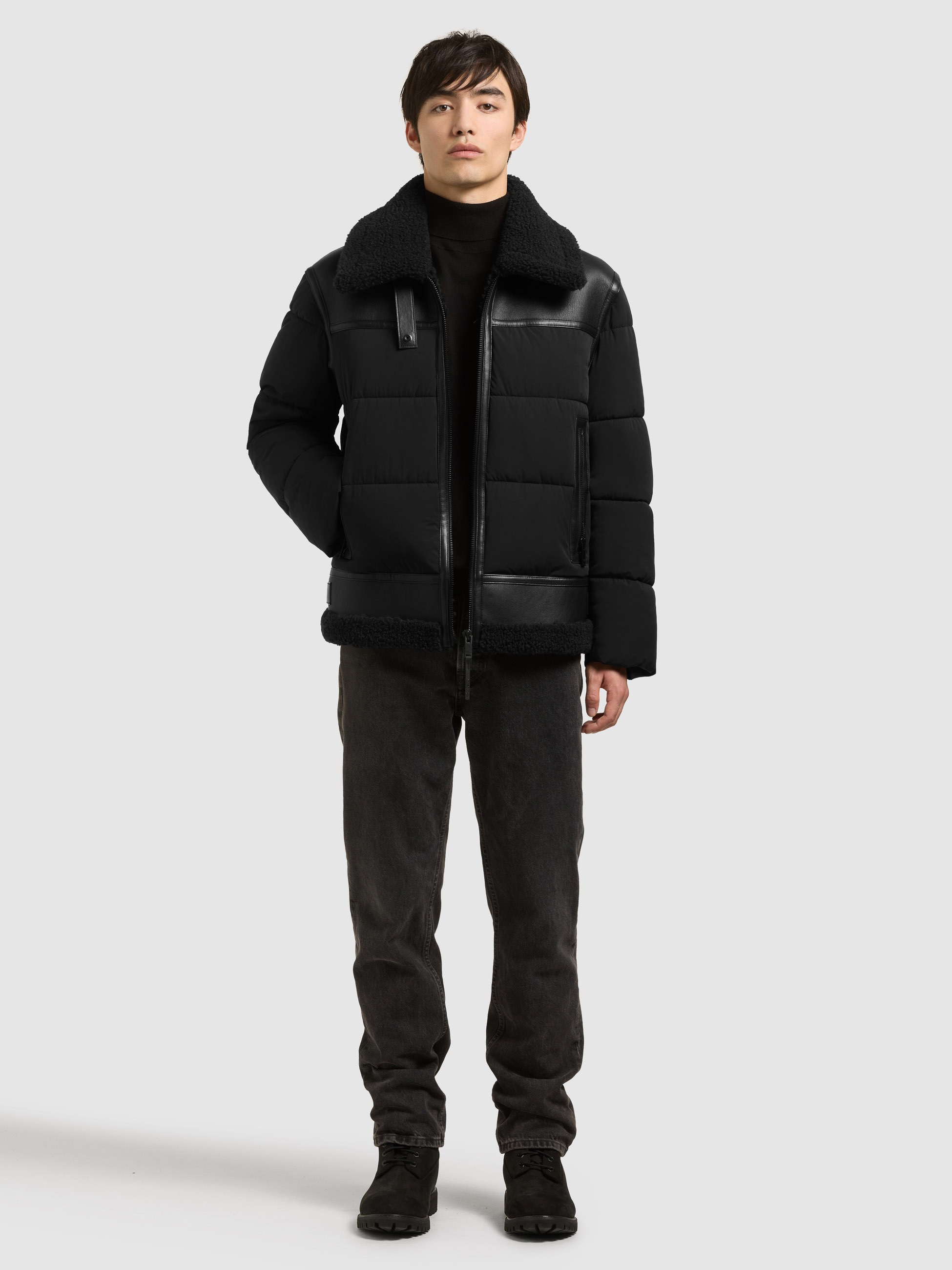 khujo Winterjacke »FLINT« ohne Kapuze