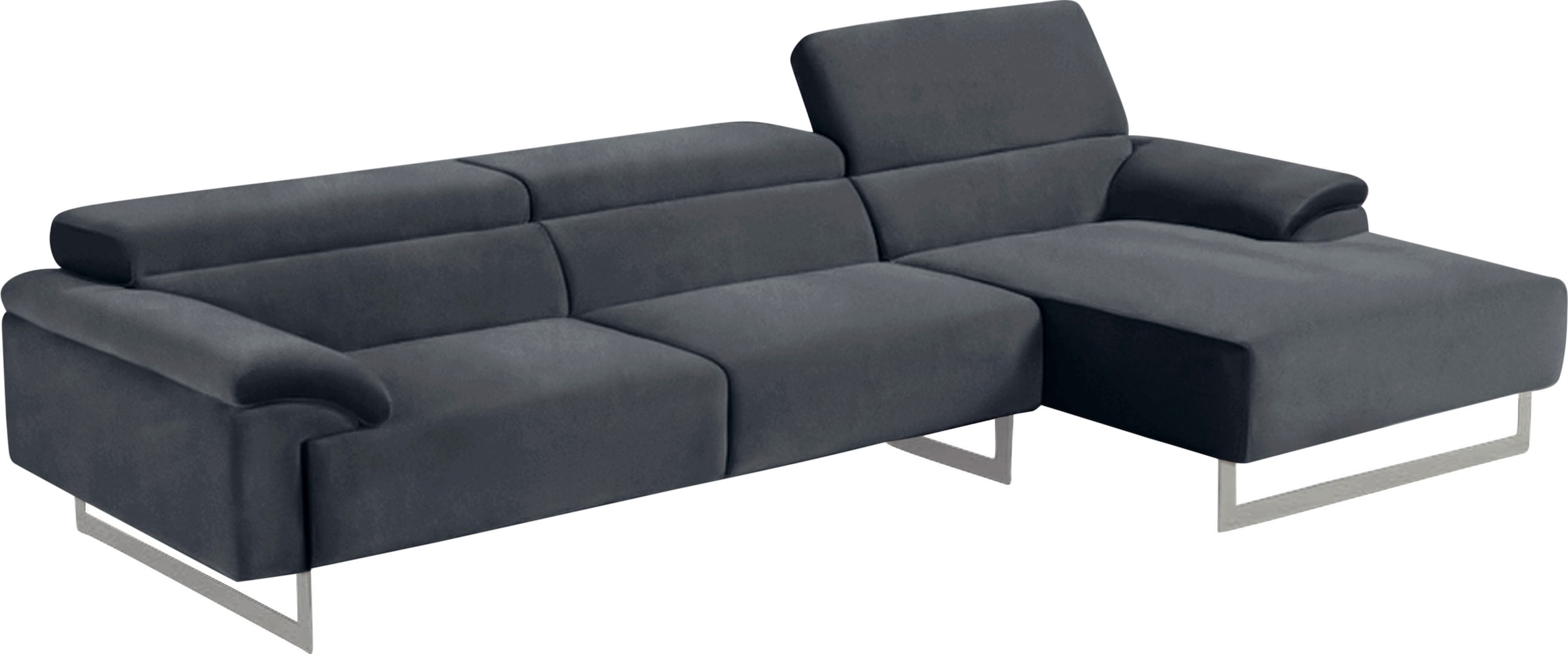 Egoitaliano Ecksofa "Malika, edel und bequem, Designsofa mit hochwertigen B günstig online kaufen