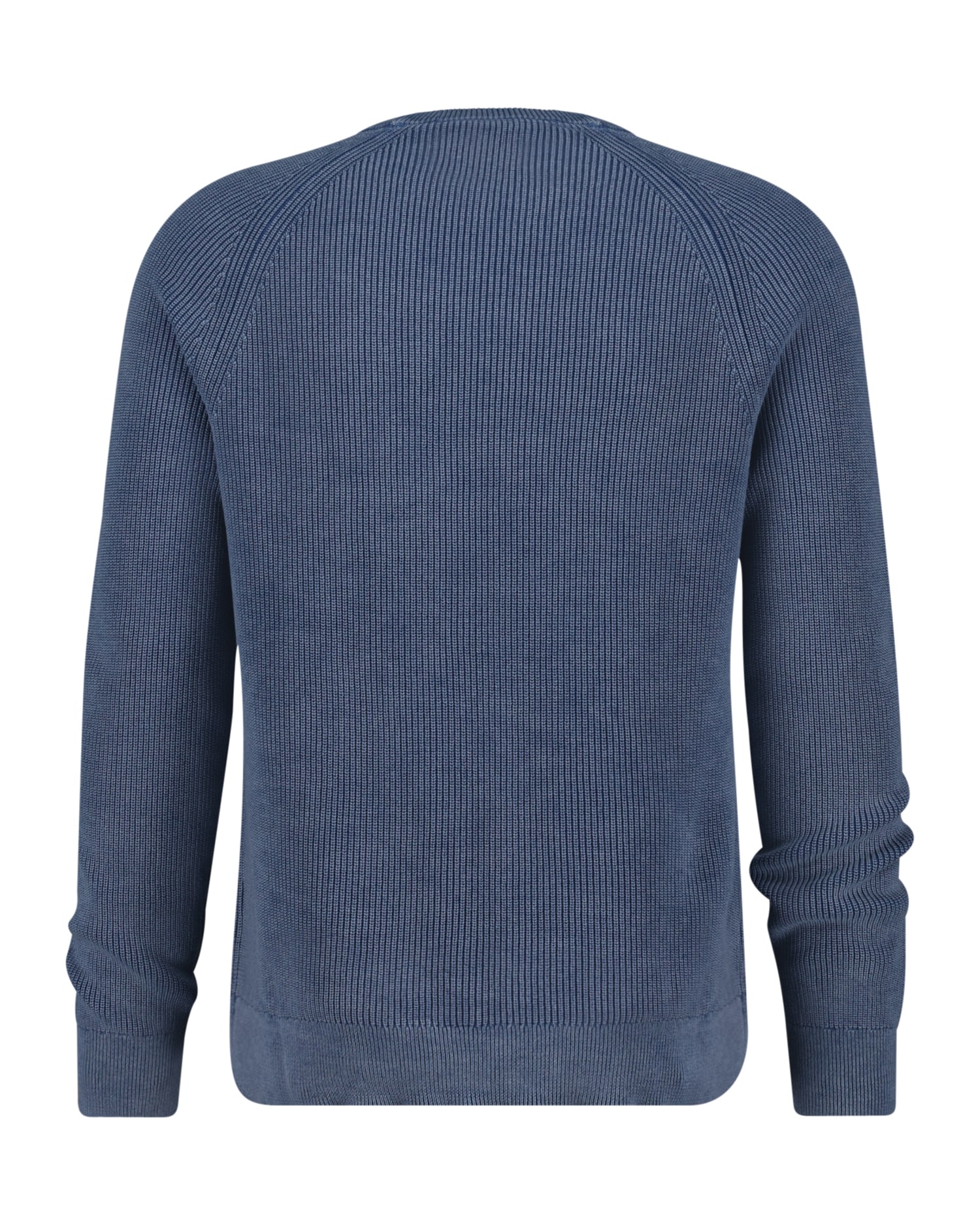 Gant Rundhalspullover "WASHED RIB C-NECK", in verwaschener Optik günstig online kaufen