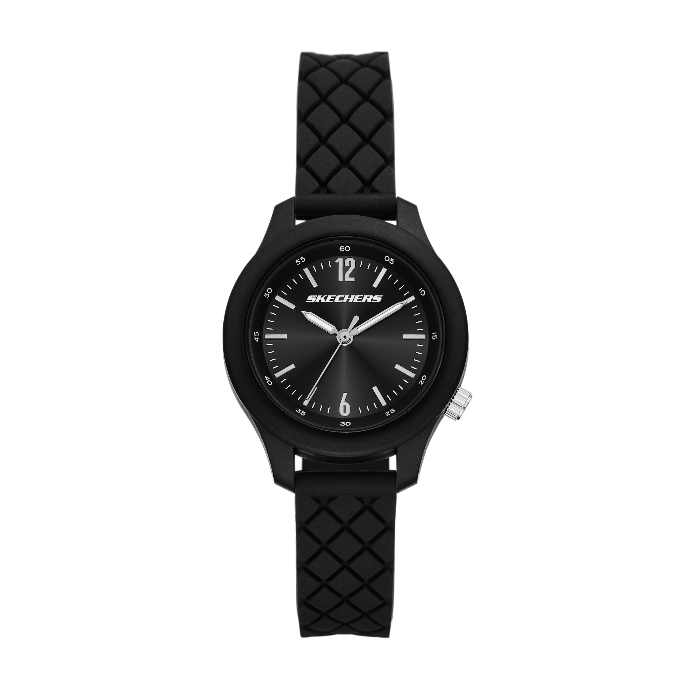 Quarzuhr SKECHERS "Bayley", schwarz, Armbanduhren, Damen, Quarzuhr, Armbanduhr, Damenuhr, Silikonarmband, analog