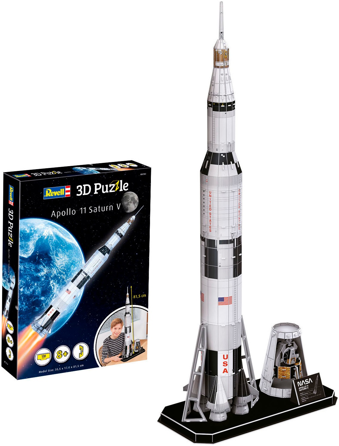 3D-Puzzle »Apollo 11 Saturn V«