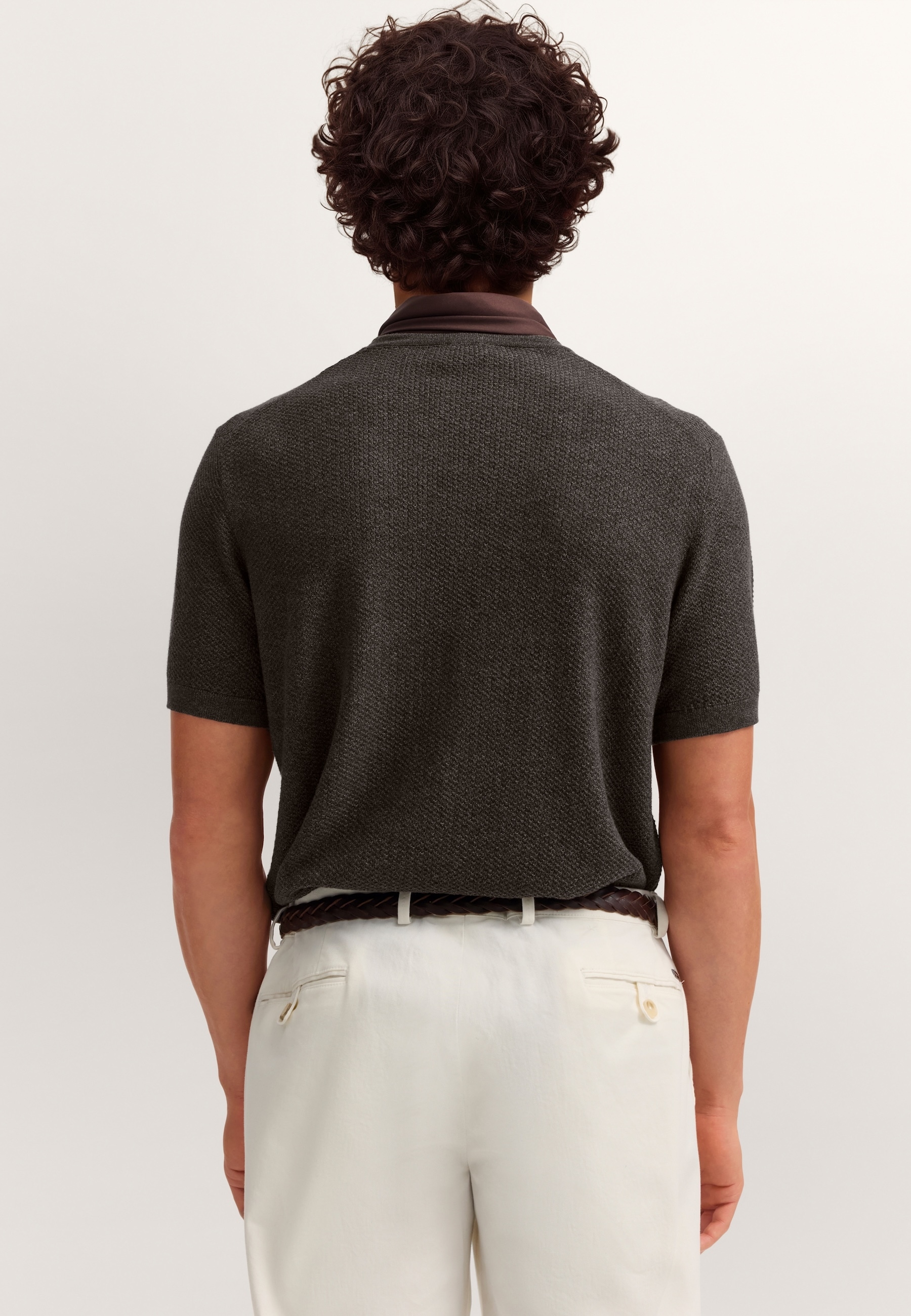 bugatti T-Shirt Regular Fit aus einem Baumwollmix