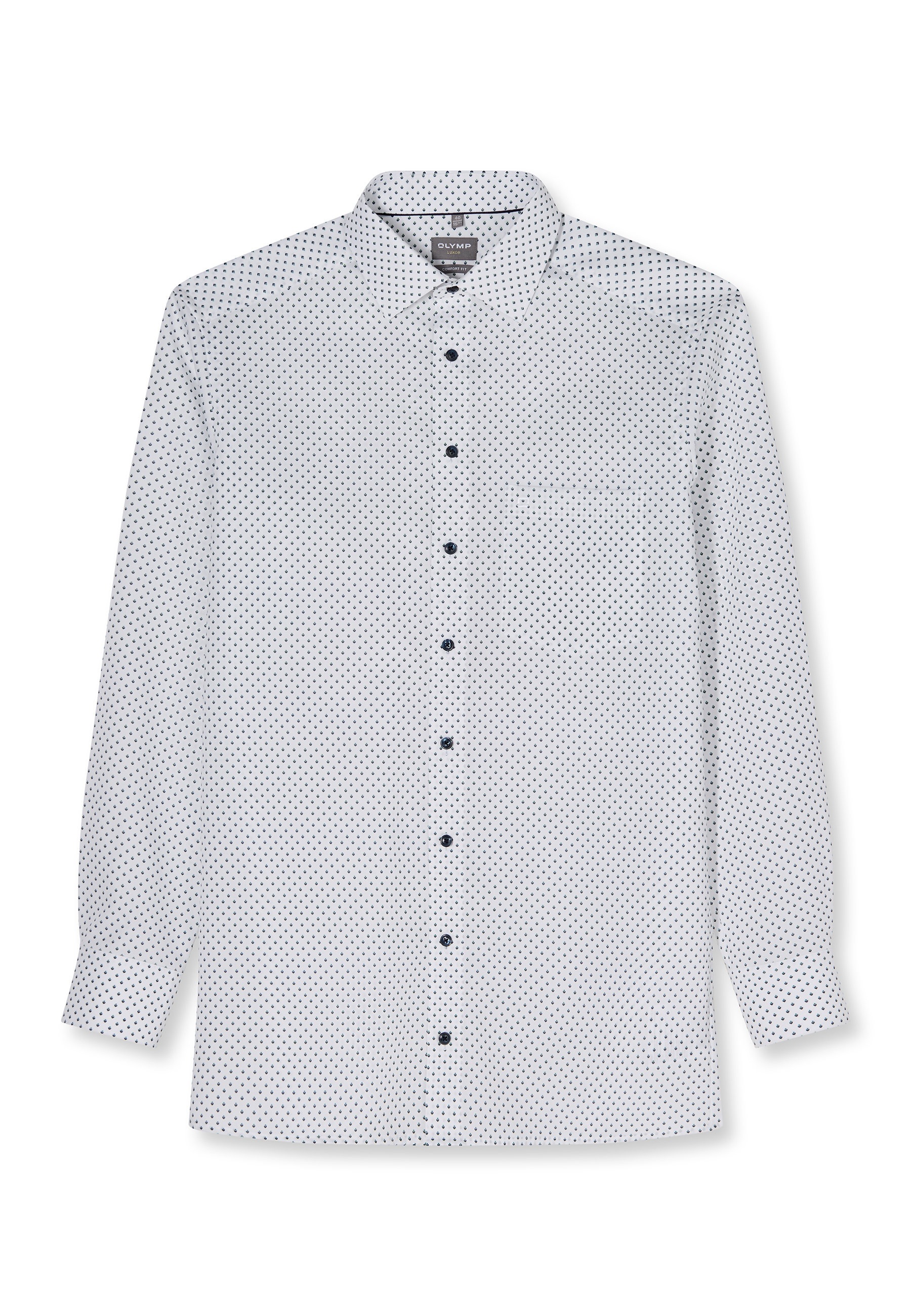 OLYMP Luxor Business Shirt White 43 4