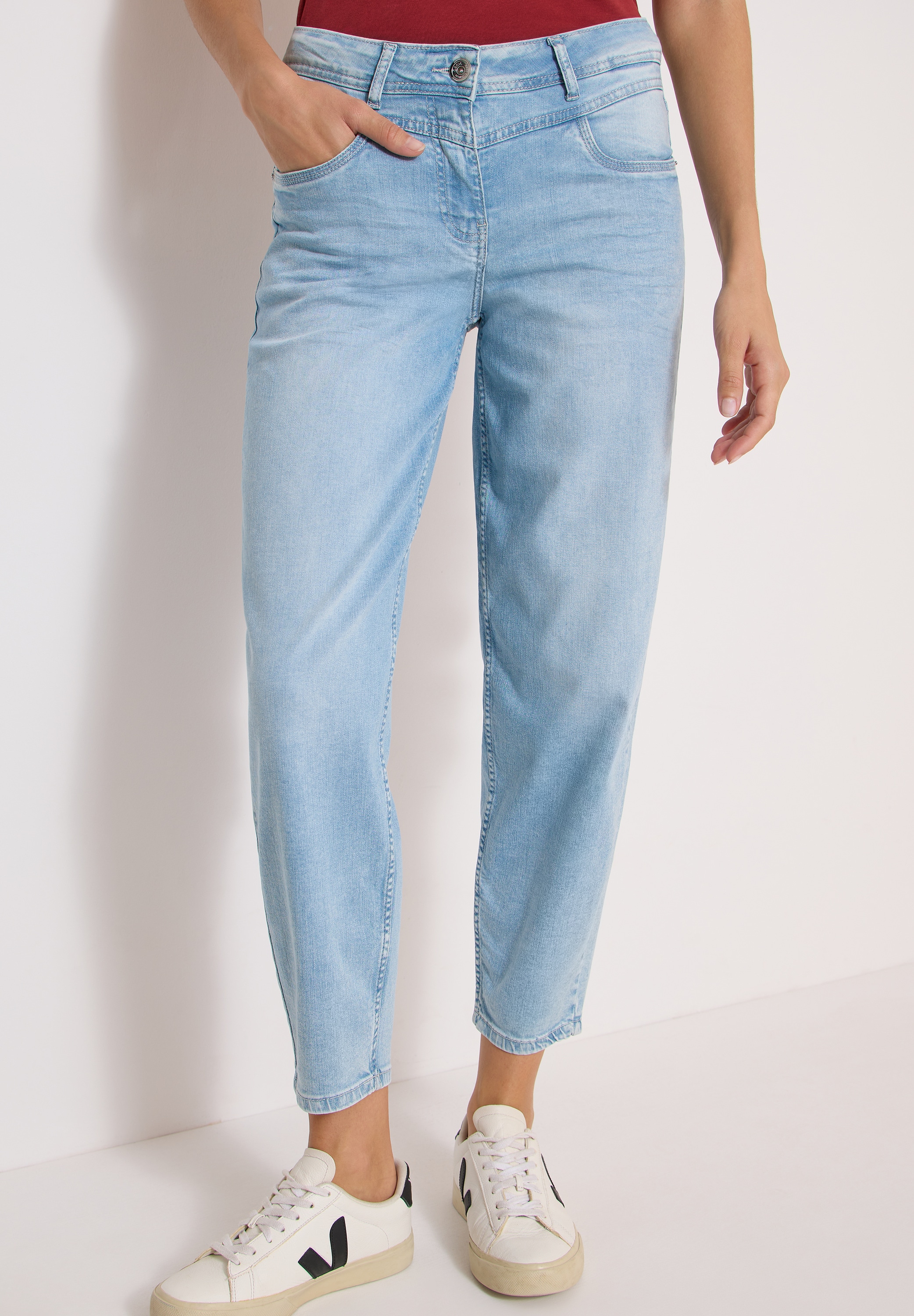 Cecil Loose-fit-Jeans 5-Pocket-Style