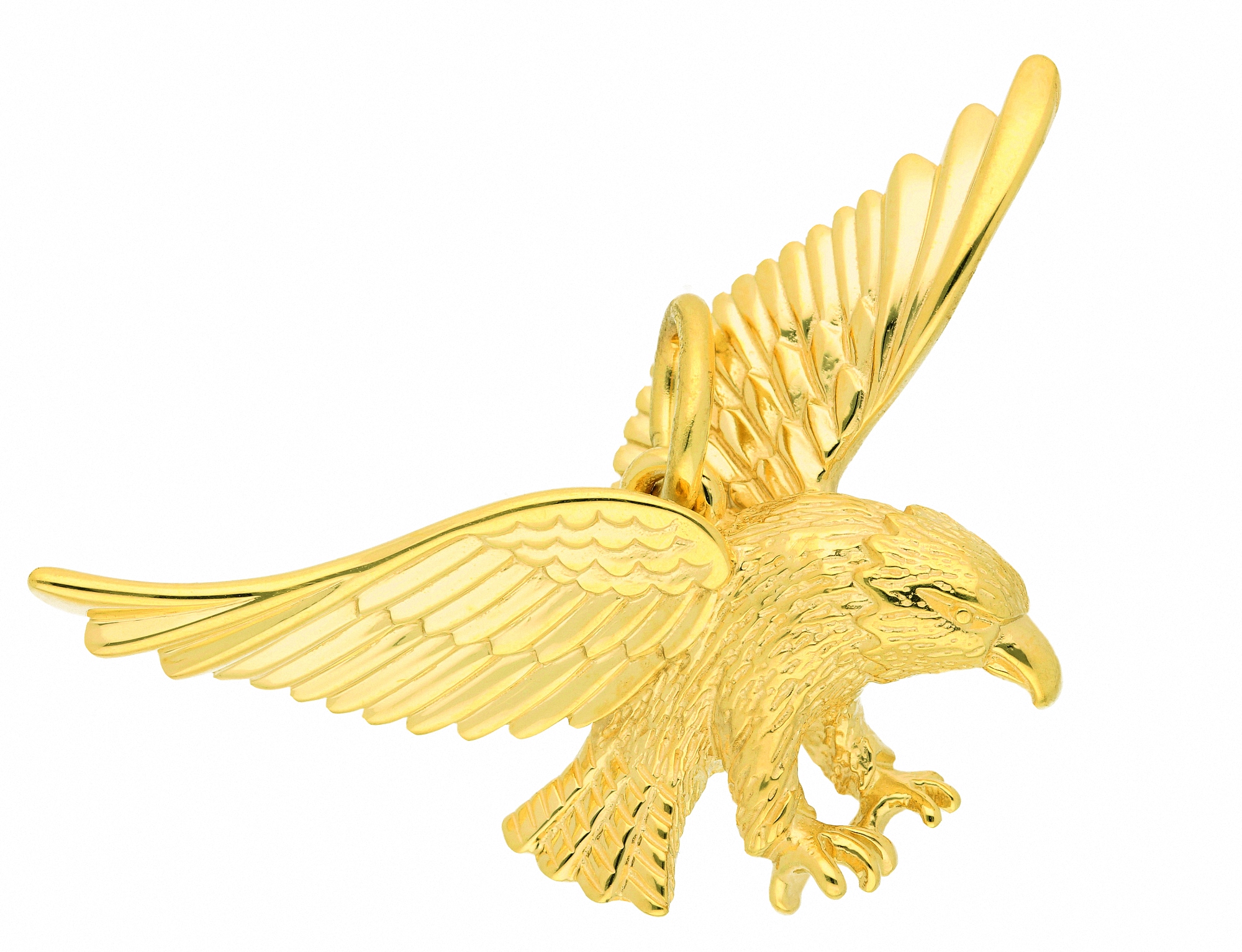 »333 Adler«, Gold mit Black Set Halskette Schmuckset Kette Anhänger - mit Friday BAUR | Anhänger Adelia´s