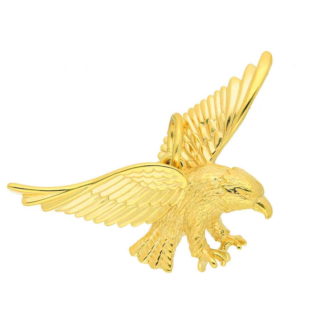 Adelia´s Kettenanhänger »333 Gold Anhänger Adler« Goldschmuck für Damen