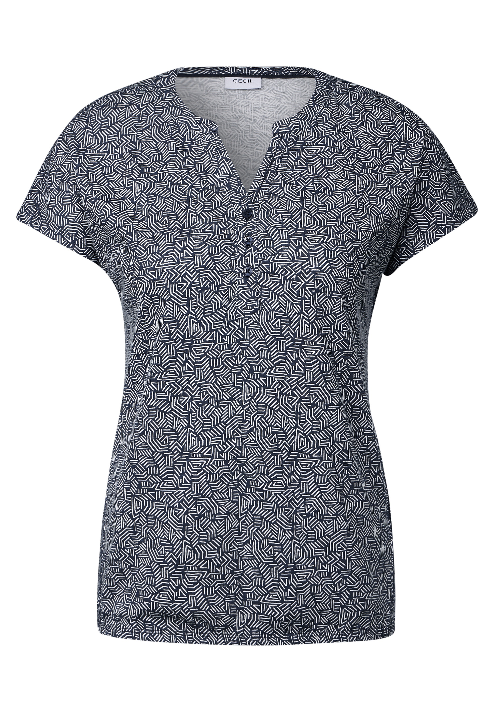 Cecil T-Shirt, aus reiner Baumwolle