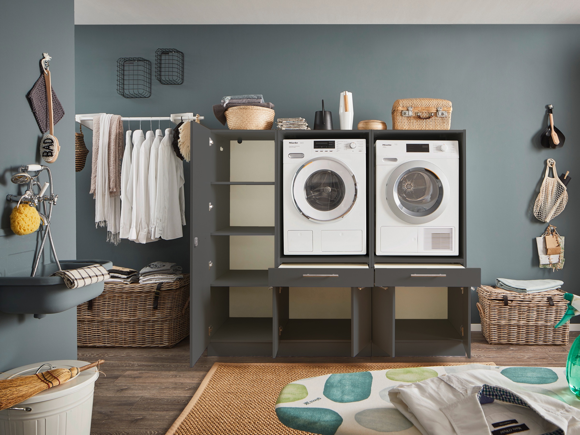 Laundreezy Mehrzweckschrank-Set "LAUNDREEZY LDSK12" günstig online kaufen