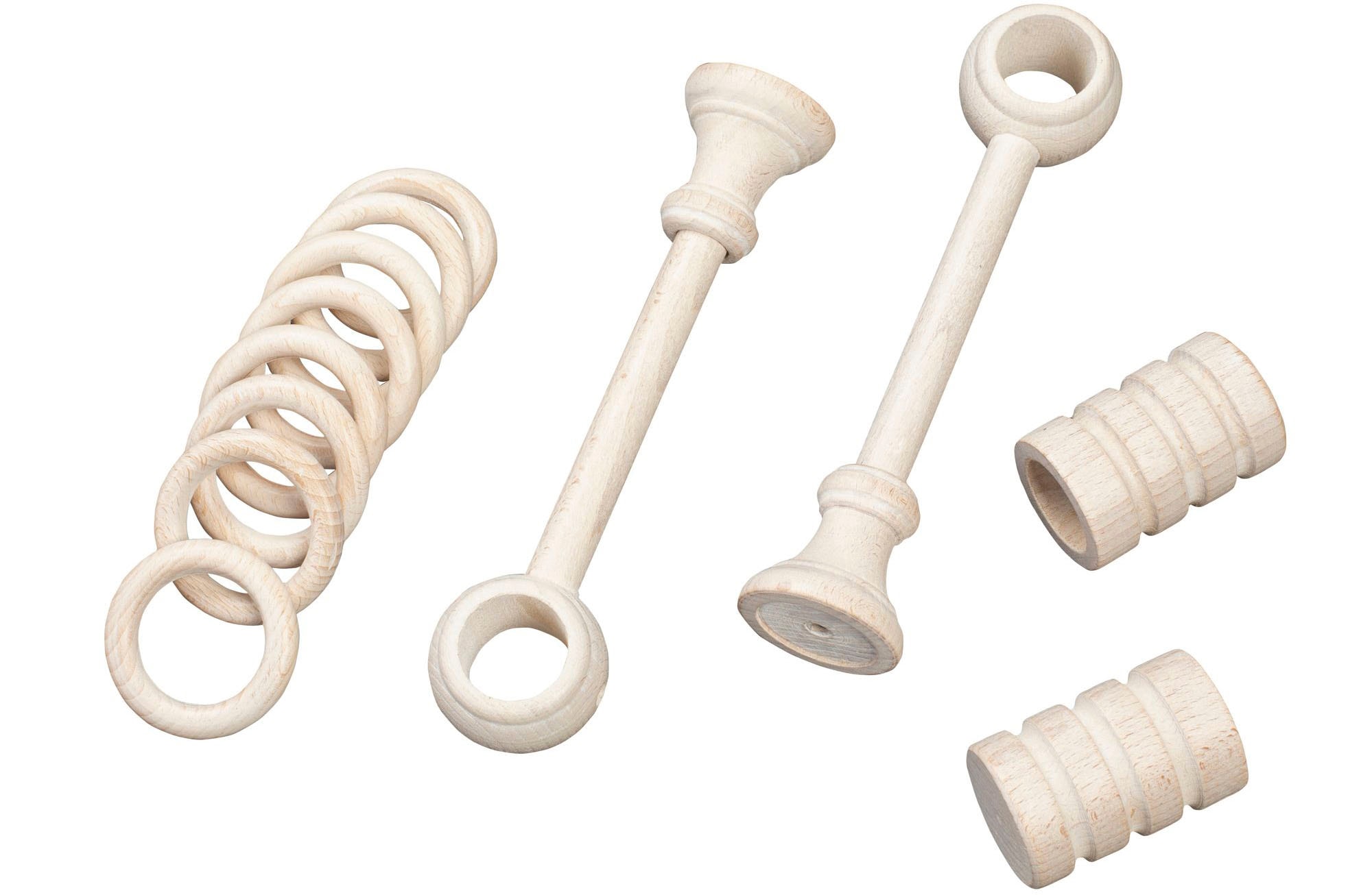 SN DECO GROUP Gardinenstange »Pisa«, 1 läufig-läufig, Fixmaß
