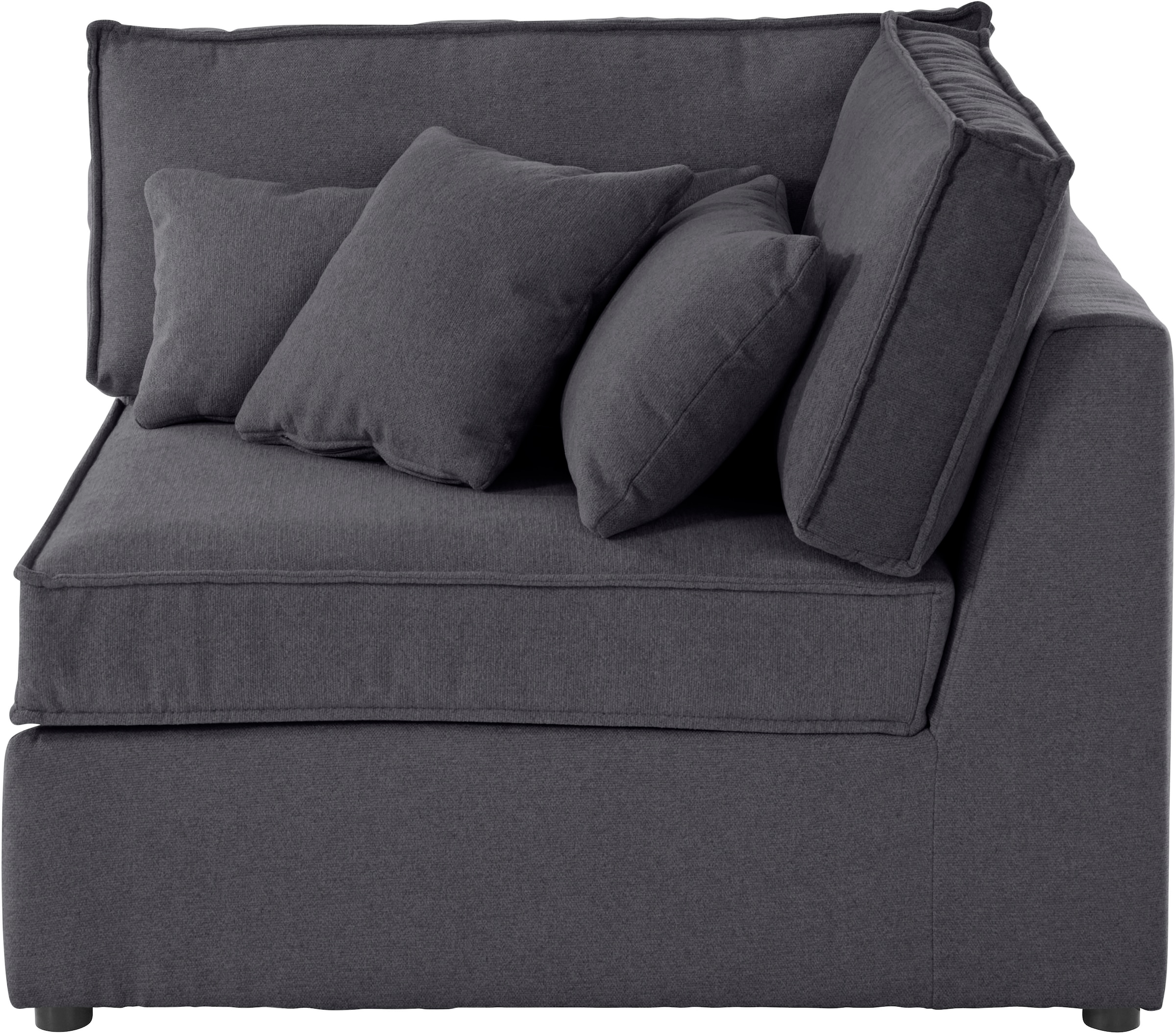 OTTO home Sofa-Eckelement "Florid" Teil eines Modulsofas, fester Sitzkomfor günstig online kaufen