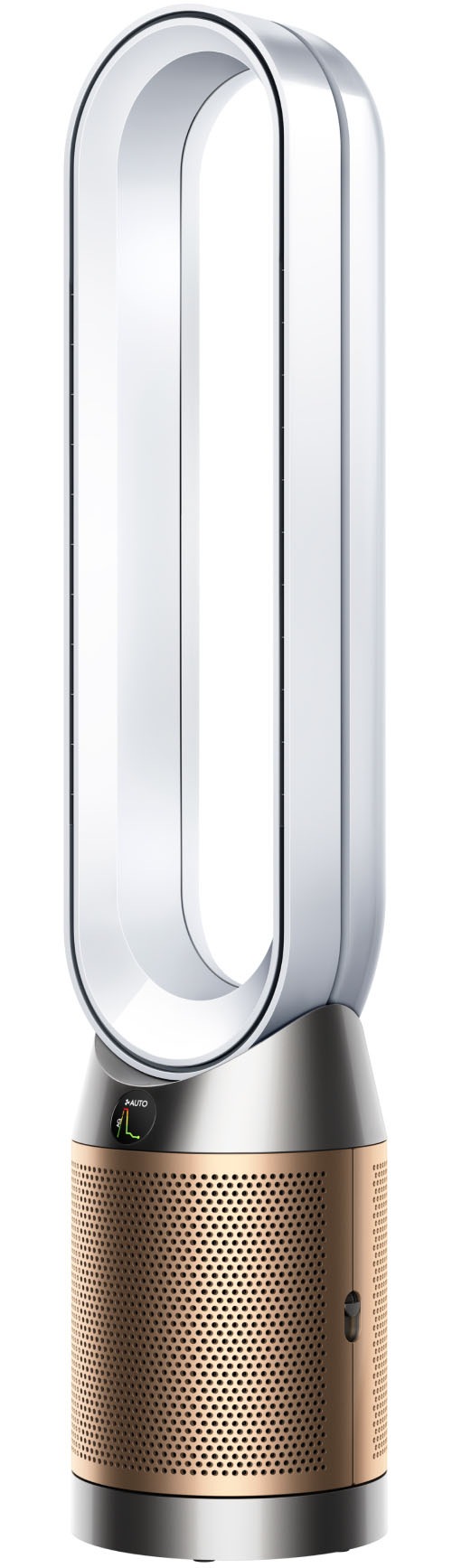 DYSON Luftreiniger "Dyson Purifier Cool PC2 De-Nox", B:20cm H:105cm T:12cmweiß, gold, Schlafzimmer, Luftreiniger, 2 in 1: Luftreiniger & Ventilator,