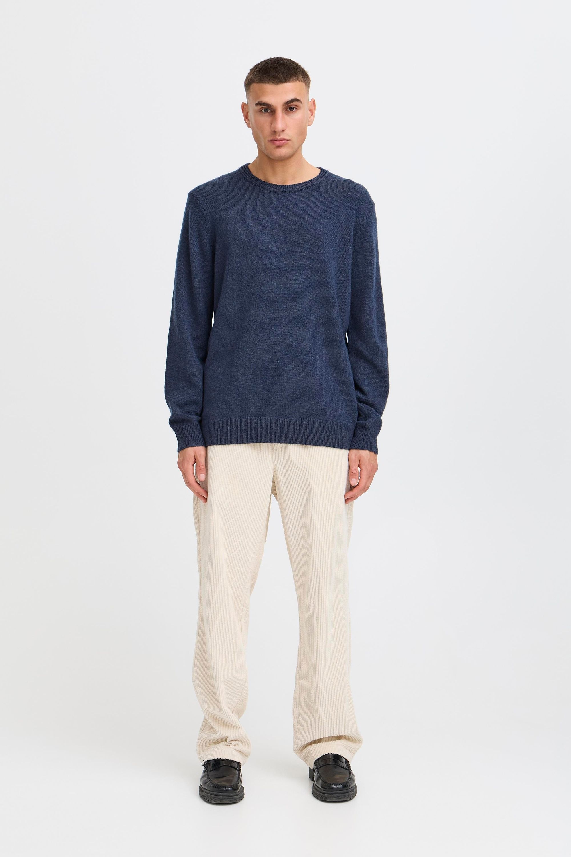 Solid Strickfleece-Pullover "Strickpullover SDRICK" günstig online kaufen