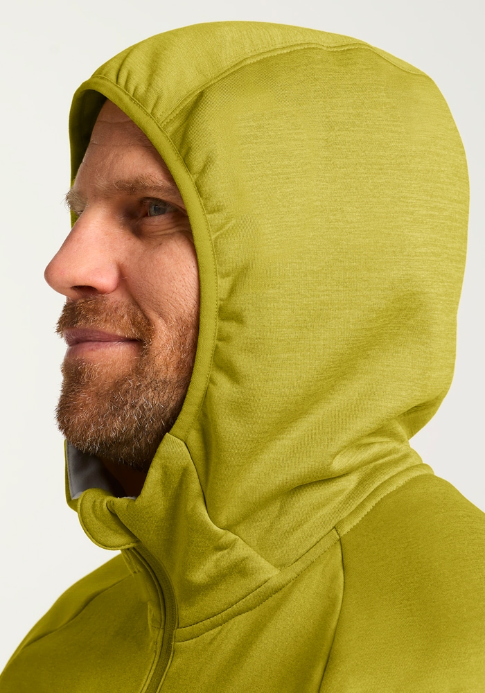 Jack Wolfskin Fleecejacke »PEAK DISTRICT HOODED FZ M«, mit Kapuze