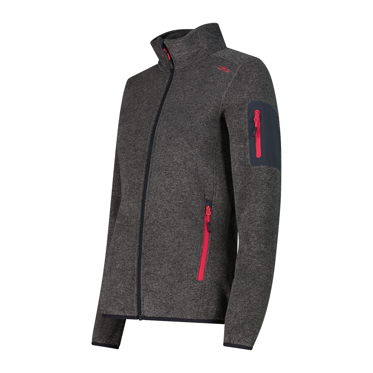 CMP Strickfleecejacke, (1 St.), Wärmeisolierend & Schnell trocknend & Atmungsaktiv