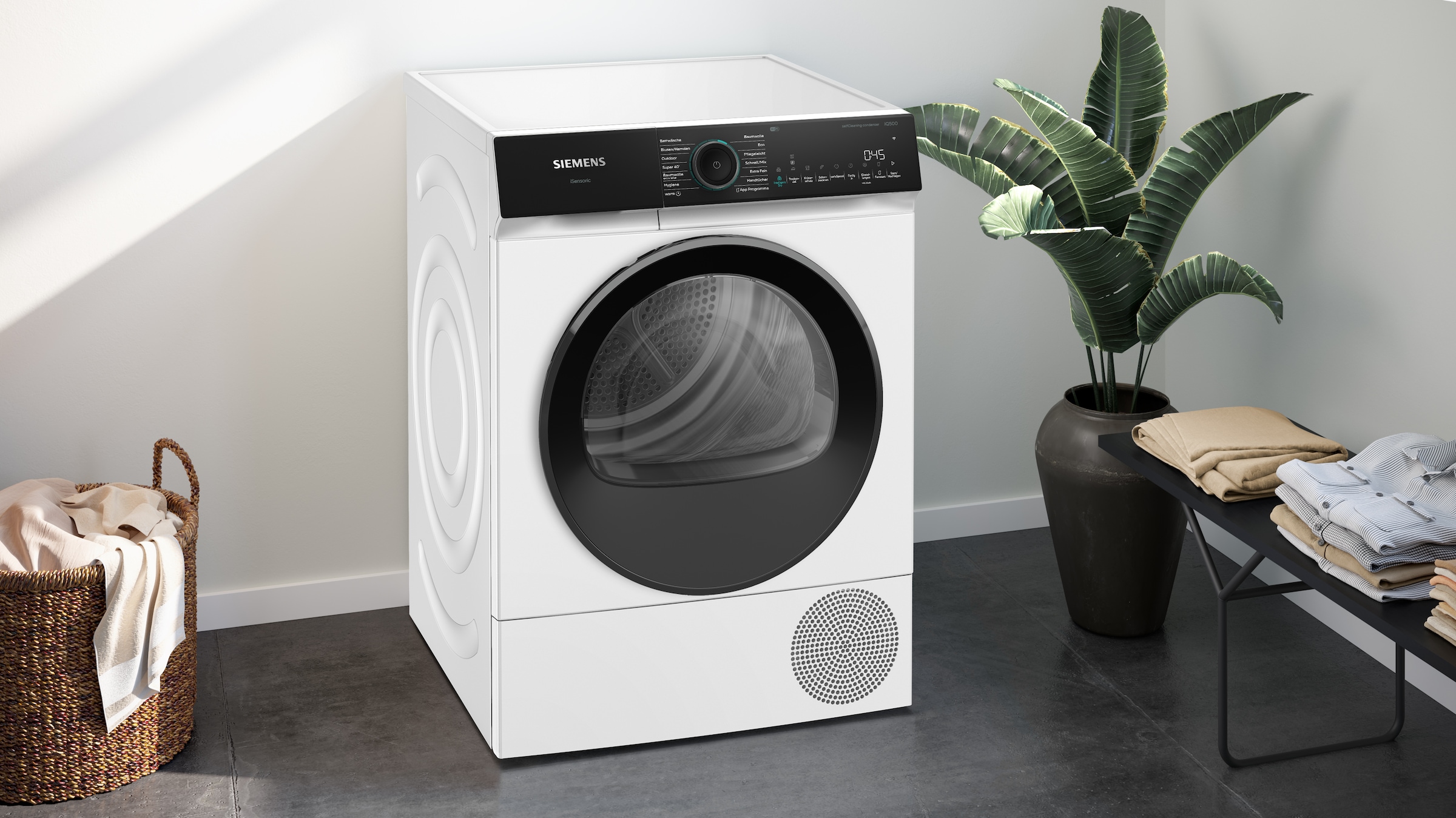 SIEMENS Wärmepumpentrockner »WQ46N2B41« iQ500 varioSpeed für verkürzte Trockendauer & Home Connect für mehr Komfort