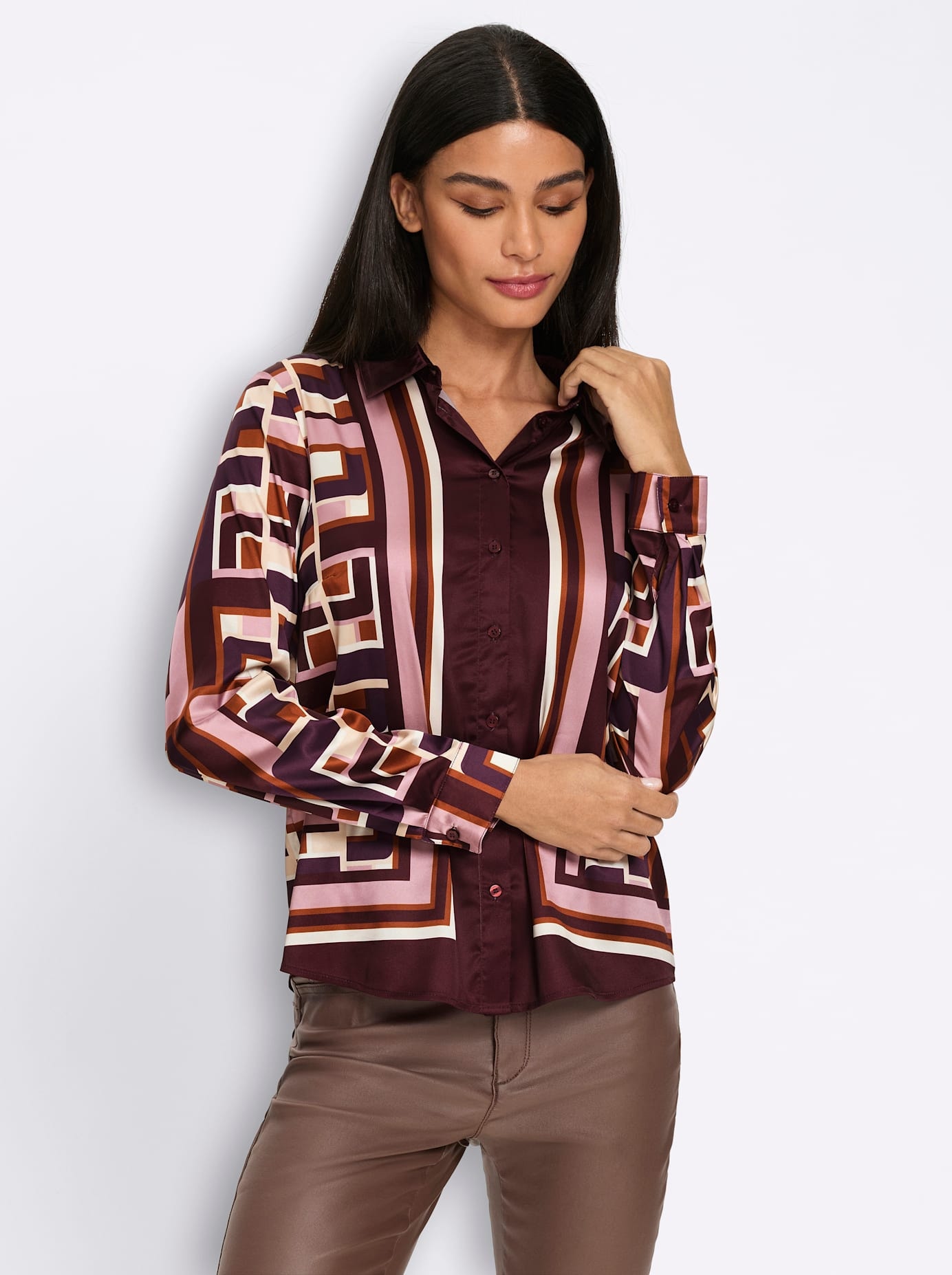 heine Druckbluse