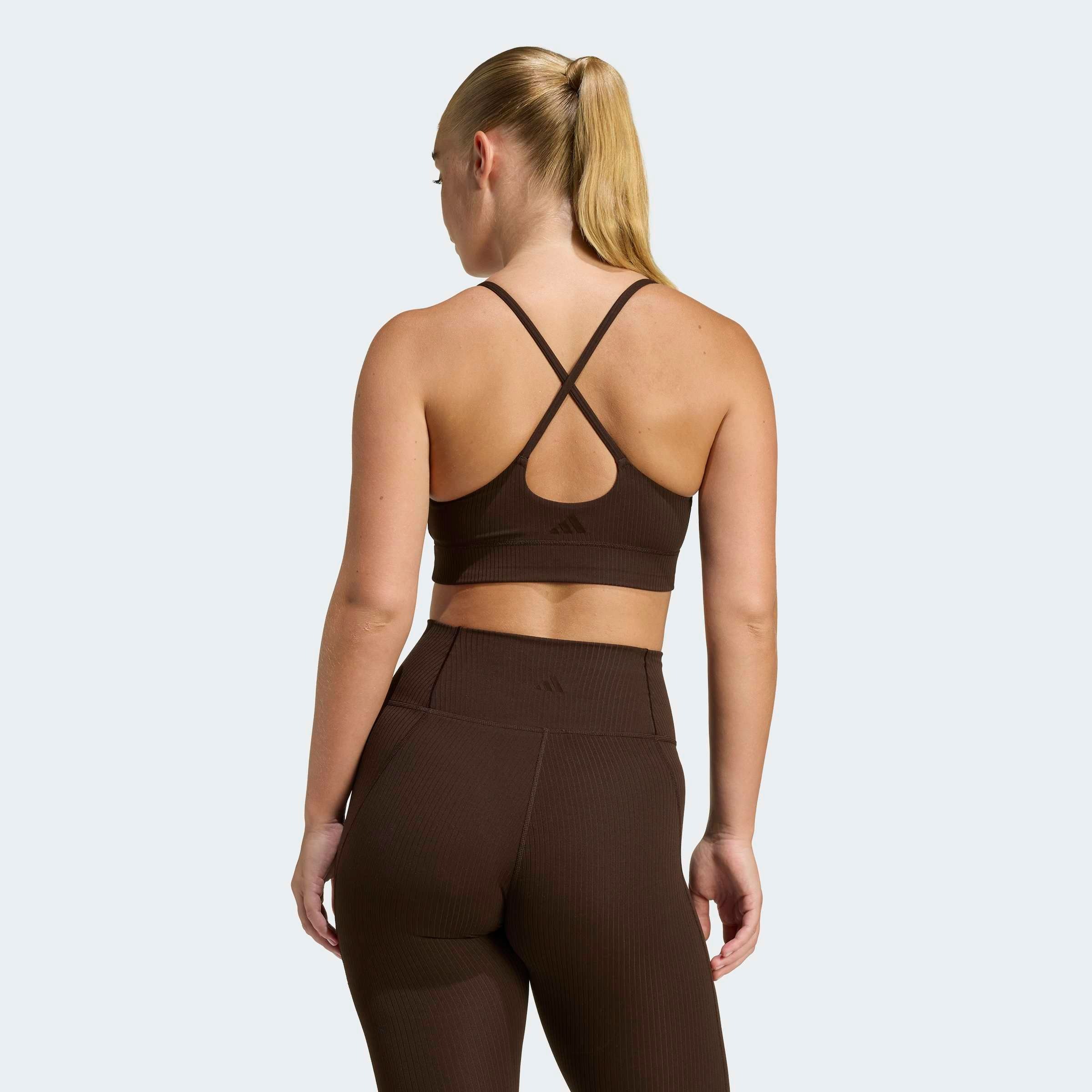 adidas Performance Sport-BH "ADIDAS ALL ME LIGHT SUPPORT RIB BRA LONGLINE" günstig online kaufen