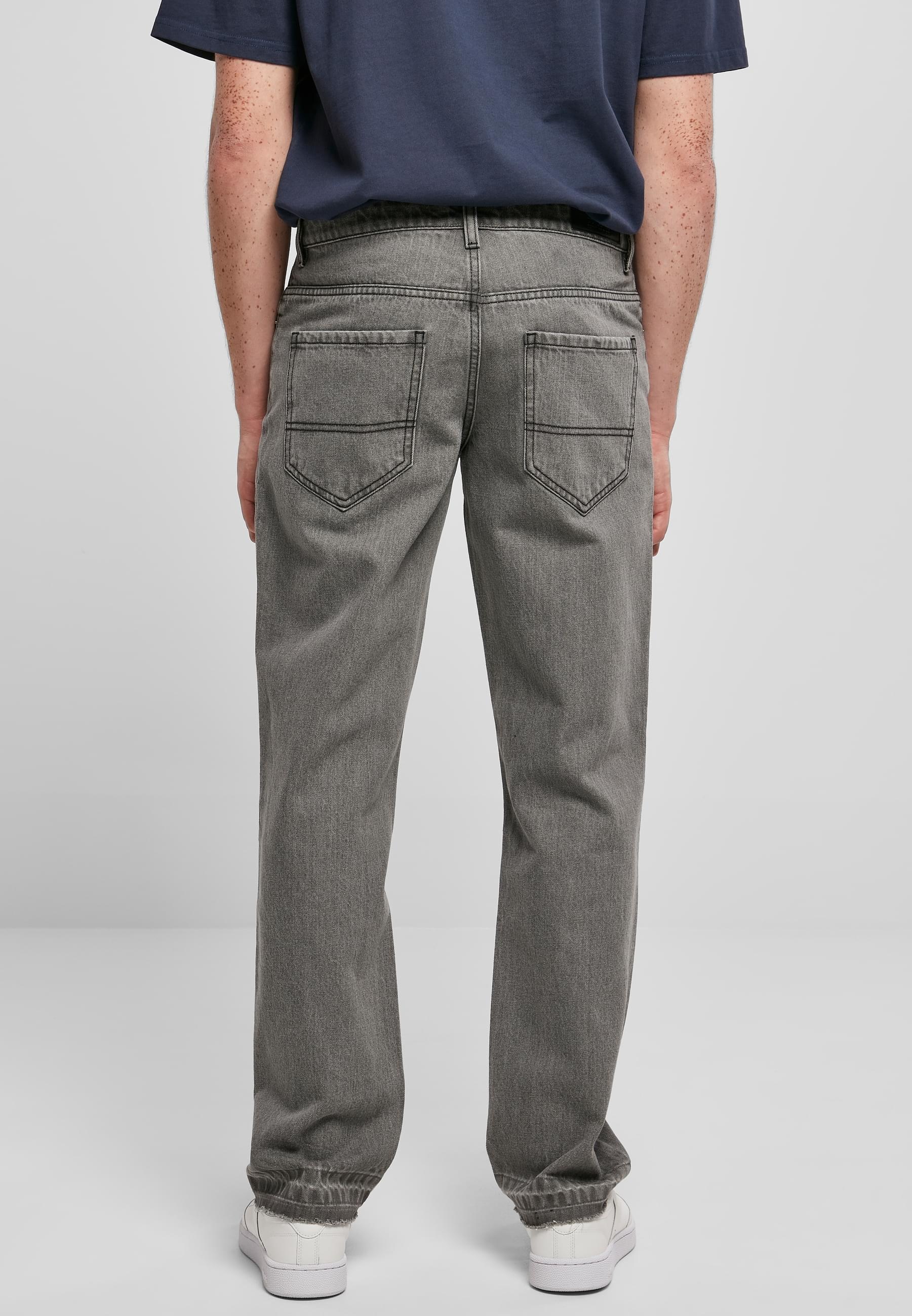 URBAN CLASSICS Bequeme Jeans »Urban Classics Herren Open Edge Loose Fit Jeans«, (1 tlg.)