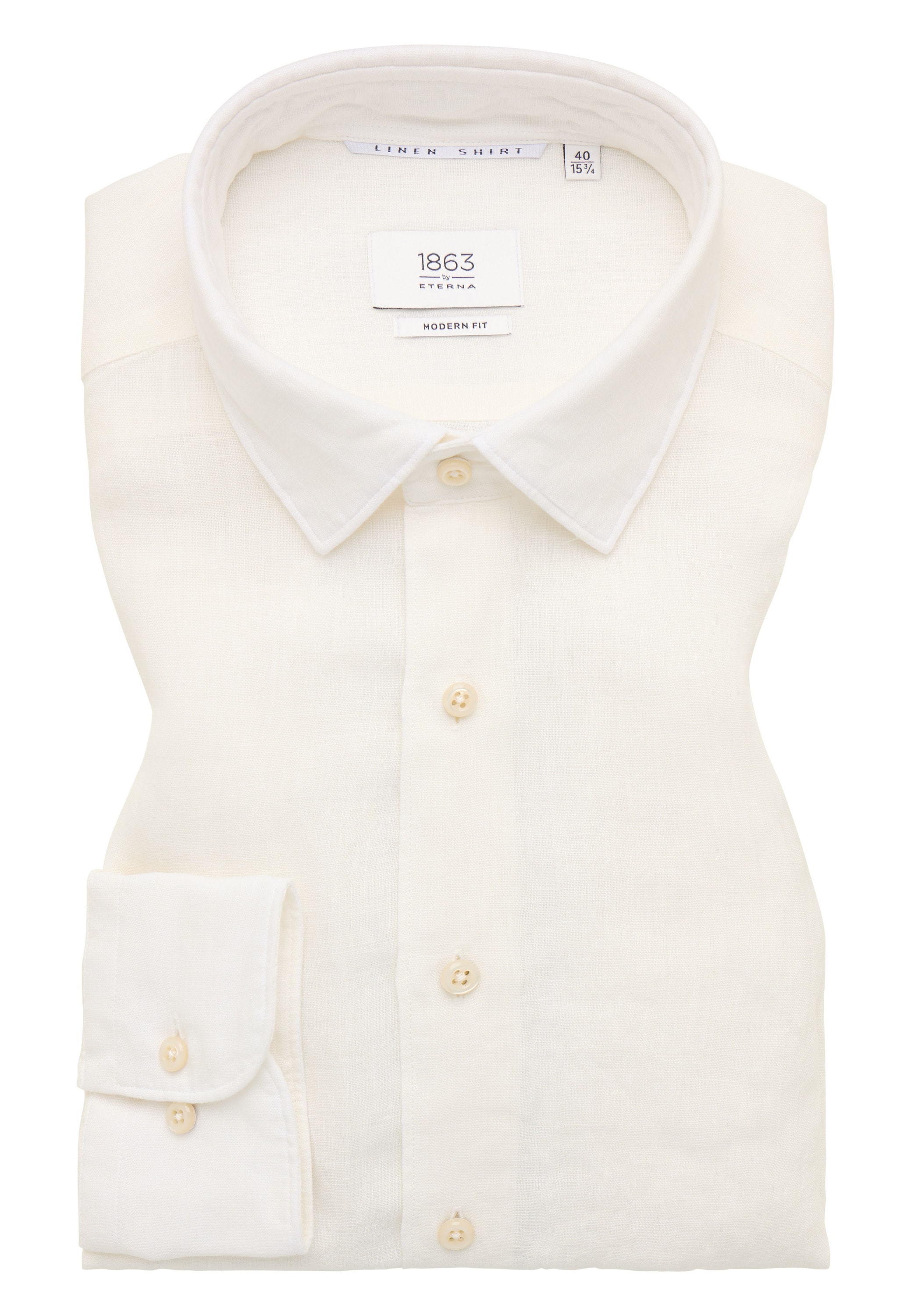 Eterna Langarmhemd »MODERN FIT«, EASY IRON (bügelleicht)