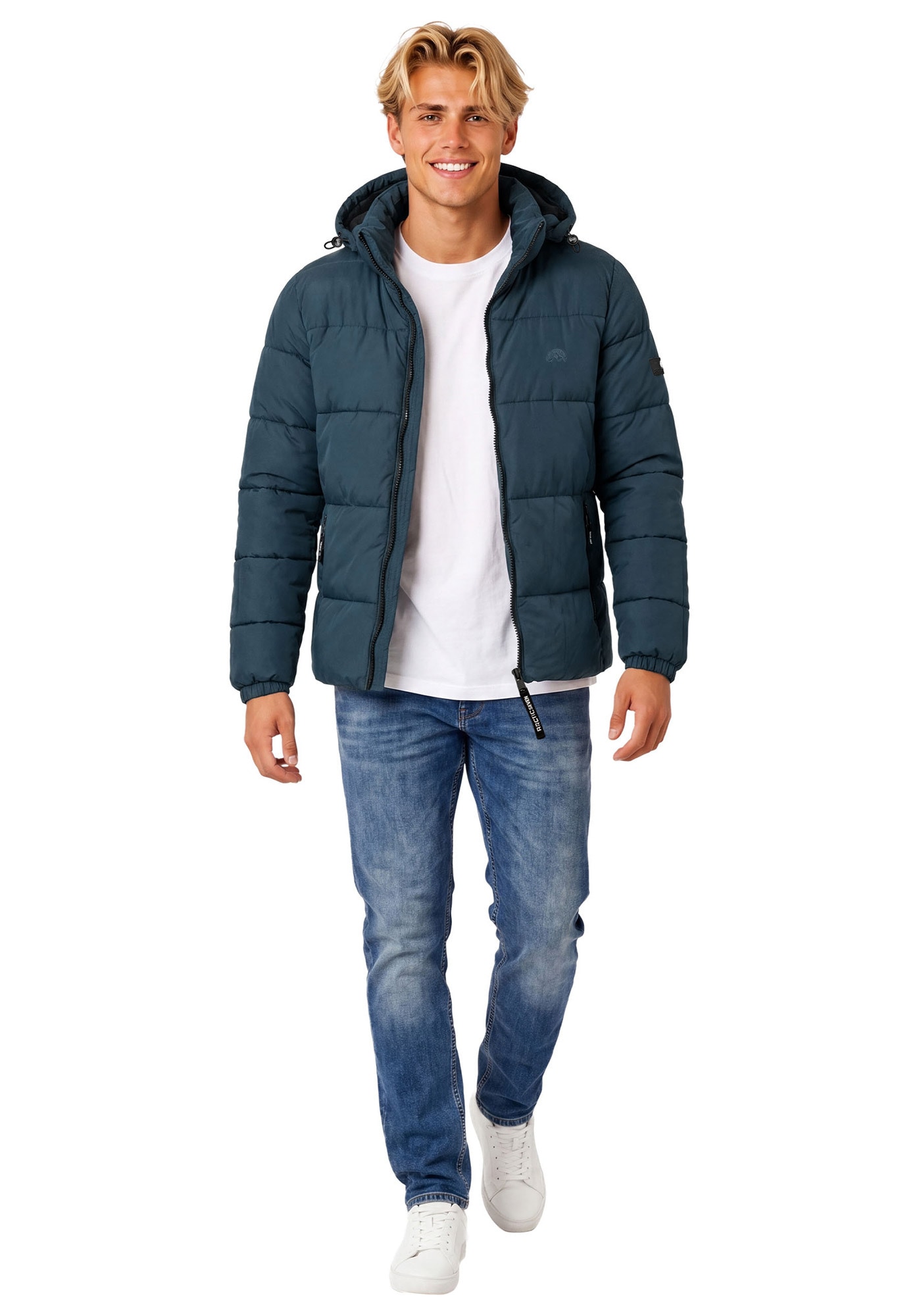Arctic Seven Winterjacke "ASCreesi" mit warmem Teddyfell und abnehmbarer Kapuze