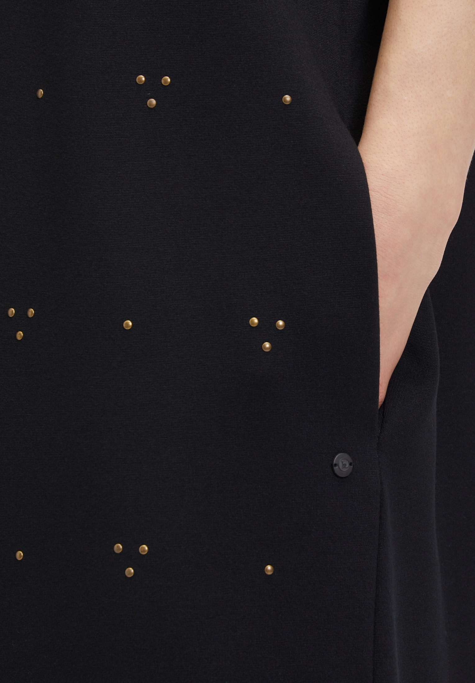 Betty&Co Jerseykleid »Betty & Co Damen Jerseykleid mit Nieten«, Niete