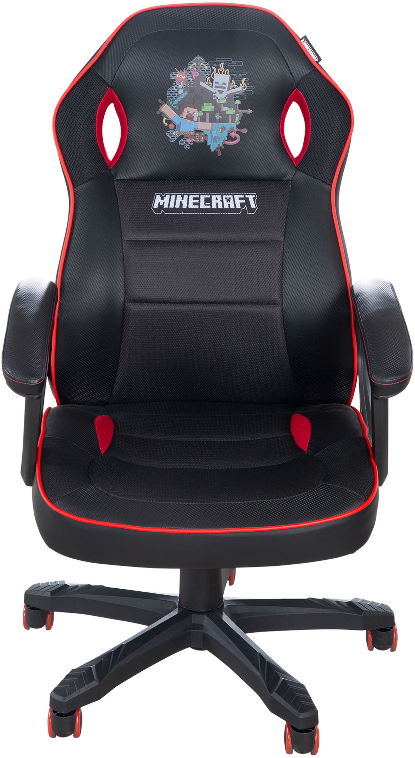Phoenix Gaming-Stuhl () 1 Stk.rote Absetzungen, Racing Chair