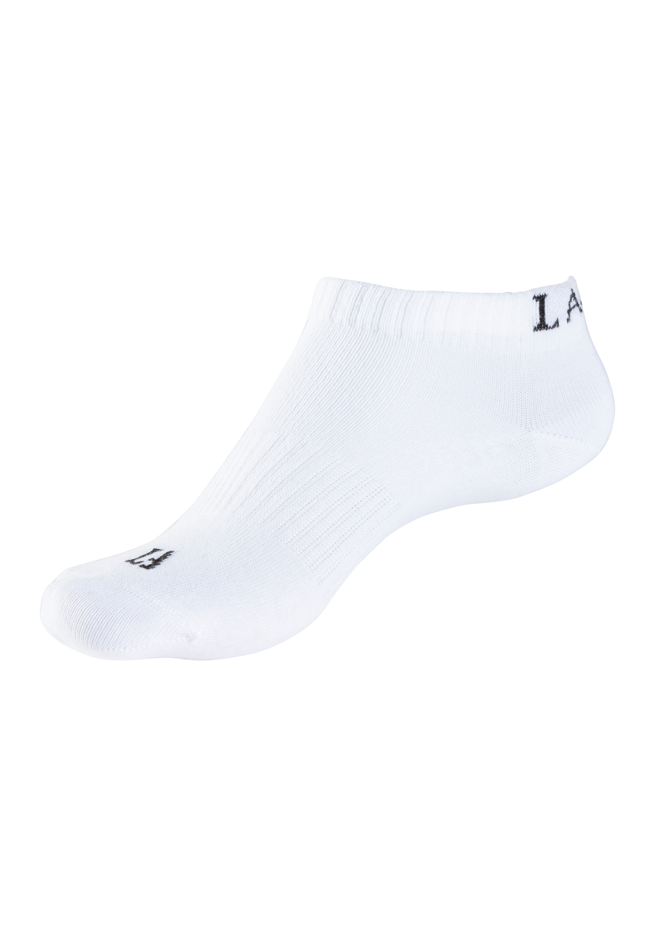 LASCANA ACTIVE Sneakersocken, | mit Paar), Marken BAUR 6 (Set, Logo eingestricktem kaufen