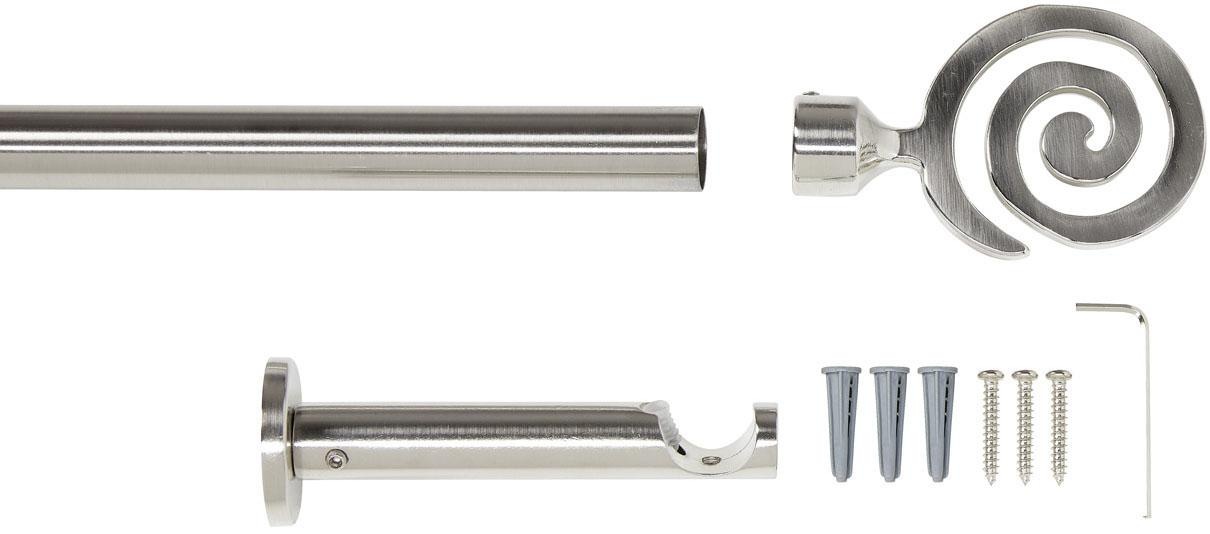 Good Life Vorhangstange "Espiral" Ø 20 mm 1 läufig-läufig Fixmaß günstig online kaufen