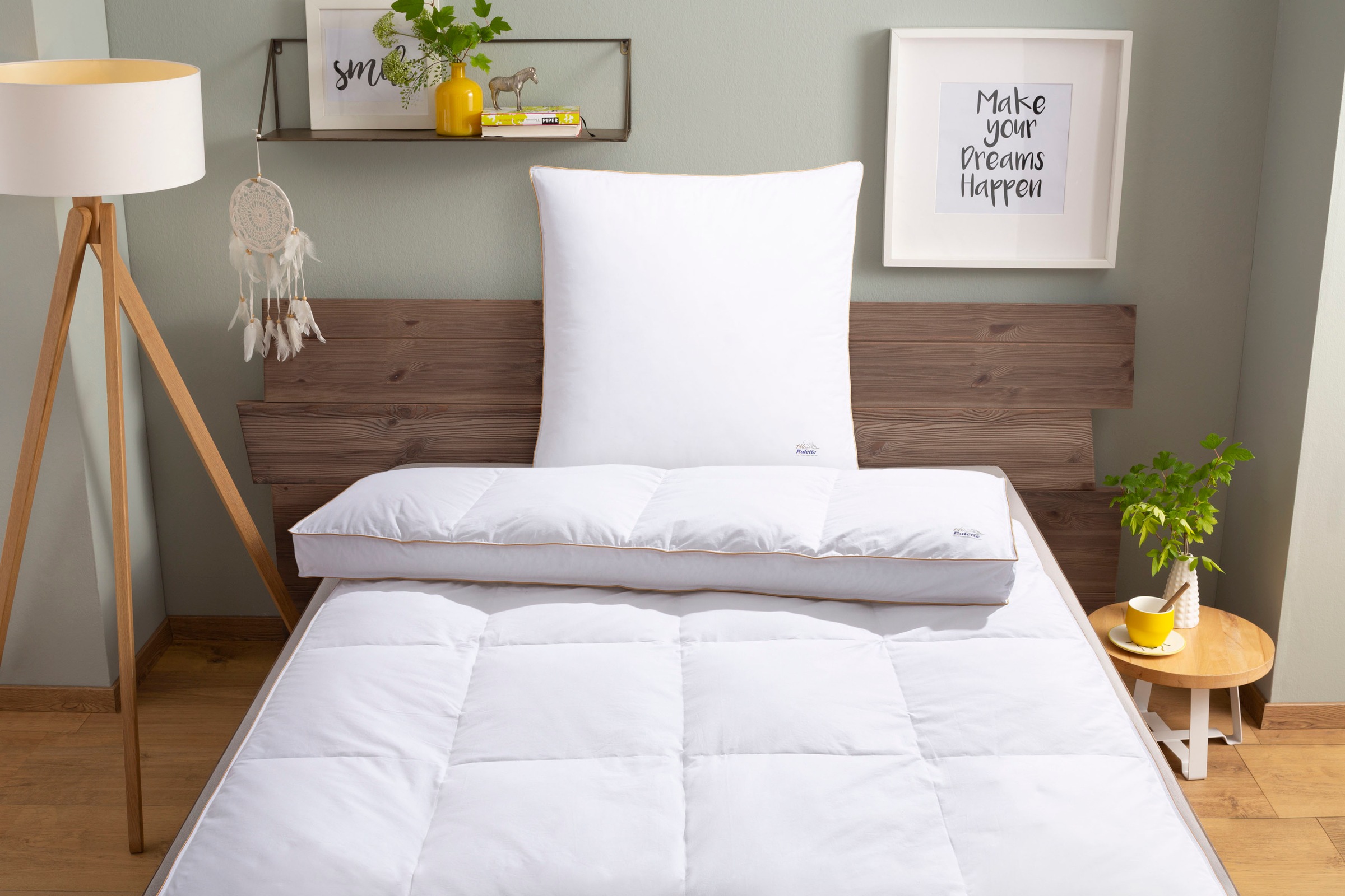 Balette Daunenbettdecke + Kopfkissen "140 Jahre Balette, in 5 Wärmeklassen, günstig online kaufen