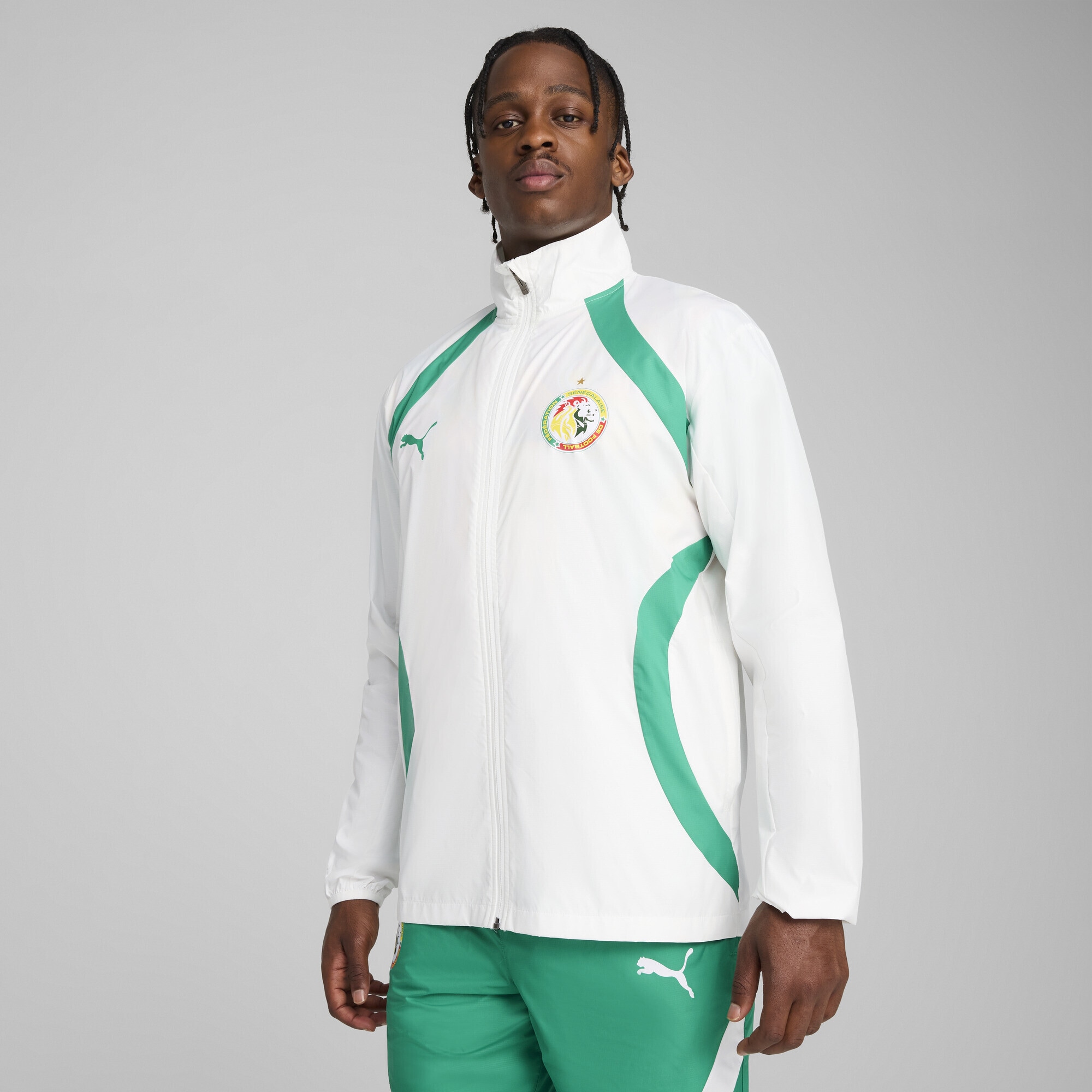 PUMA Trainingsjacke »Senegal 2025 Pre-match Gewebte Jacke Herren«