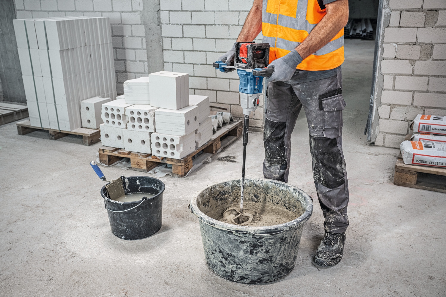 Bosch Professional Rührwerk »»GRW 18V-160««, ohne Akku, ohne Ladegerät